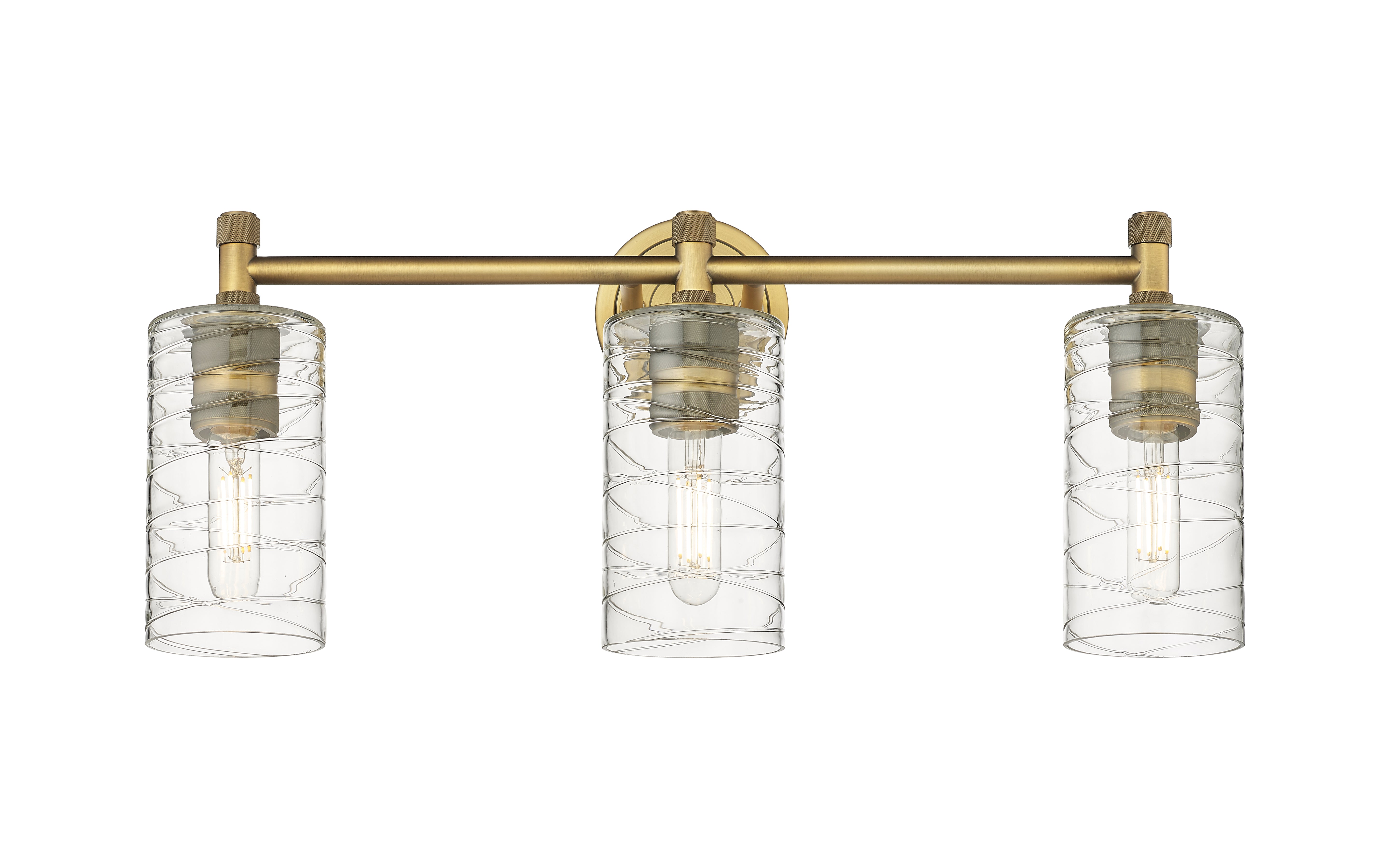 Downtown Urban Bath Vanity Light Cast Brass