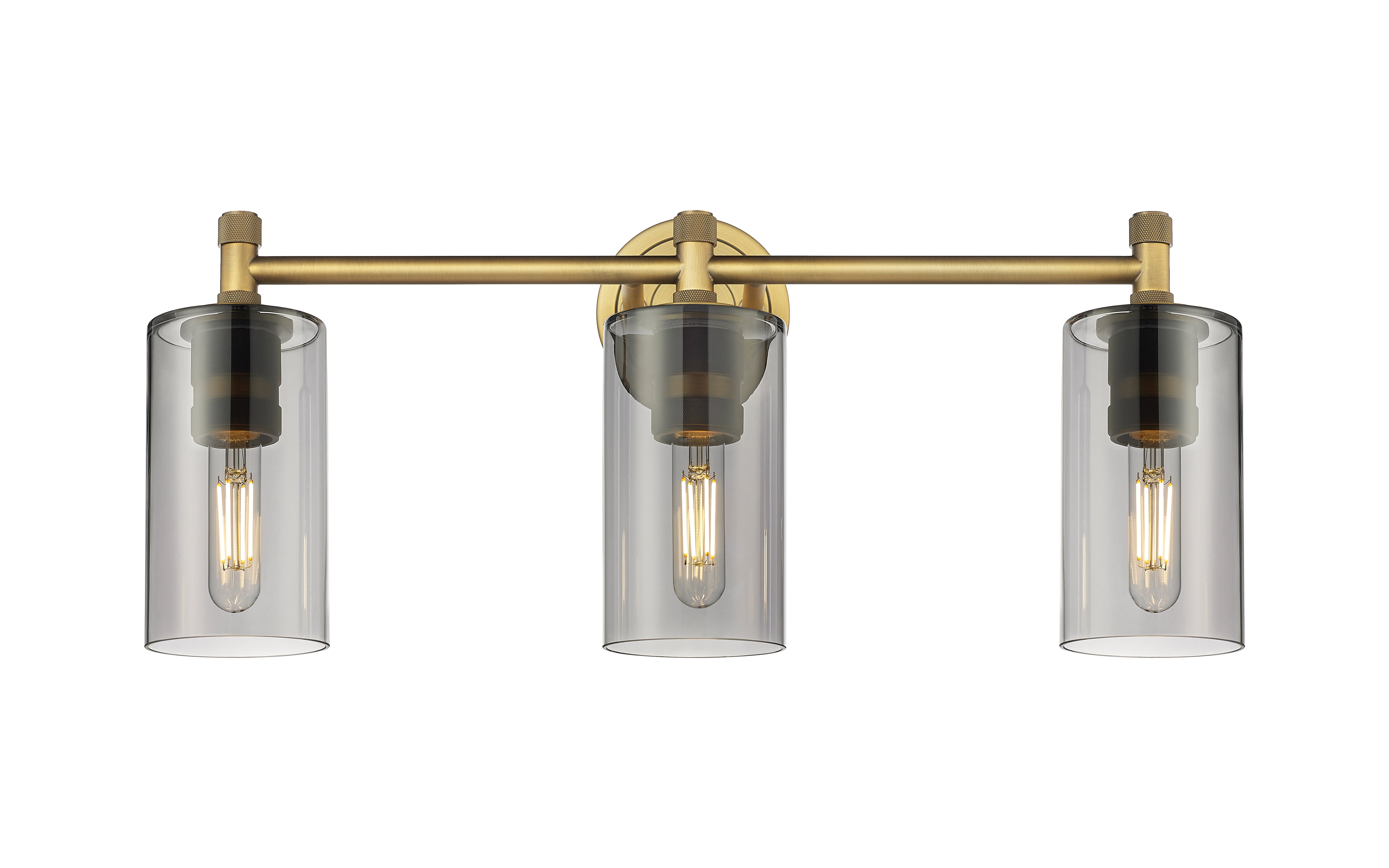 Downtown Urban Bath Vanity Light Cast Brass