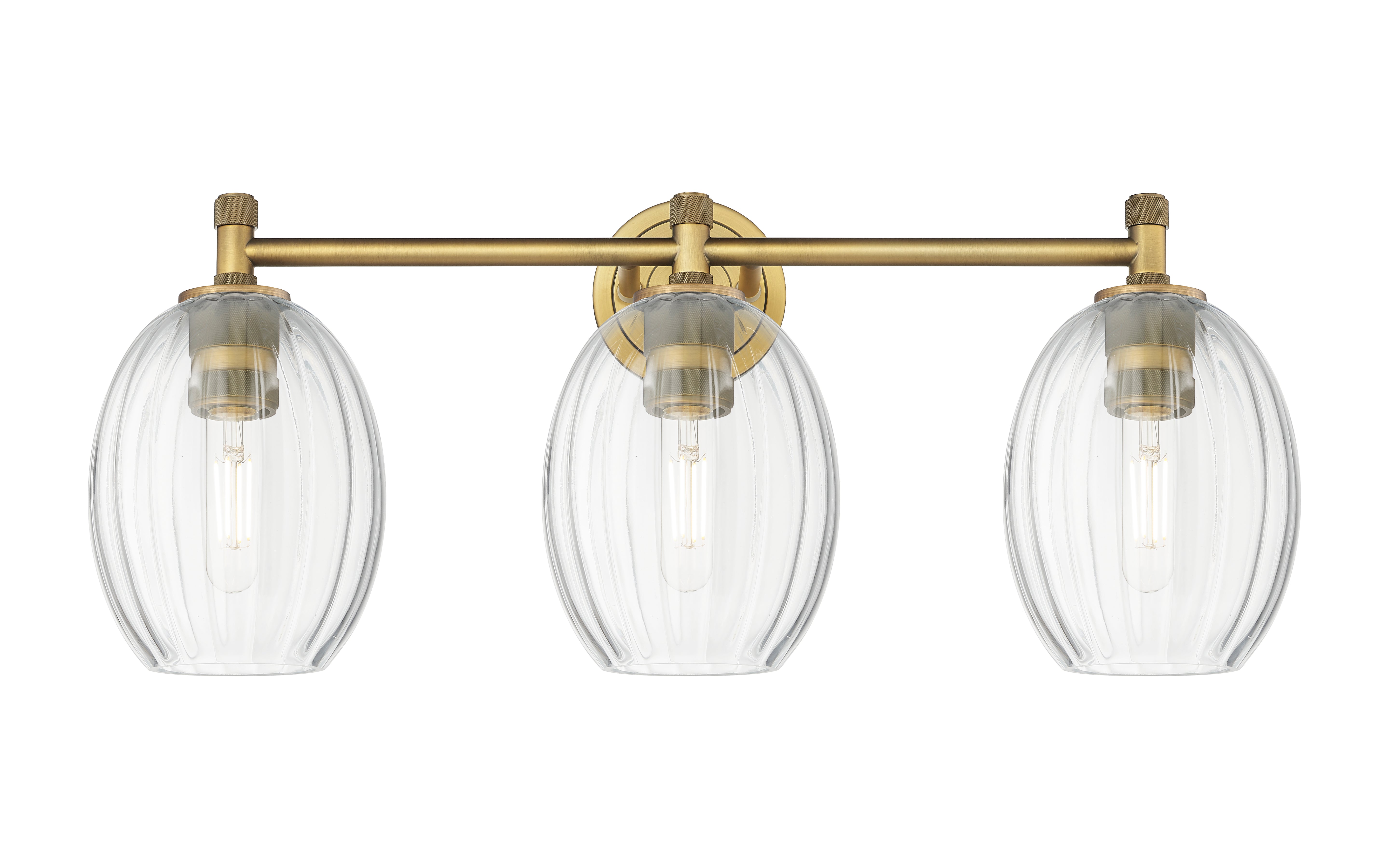 Downtown Urban Bath Vanity Light Cast Brass