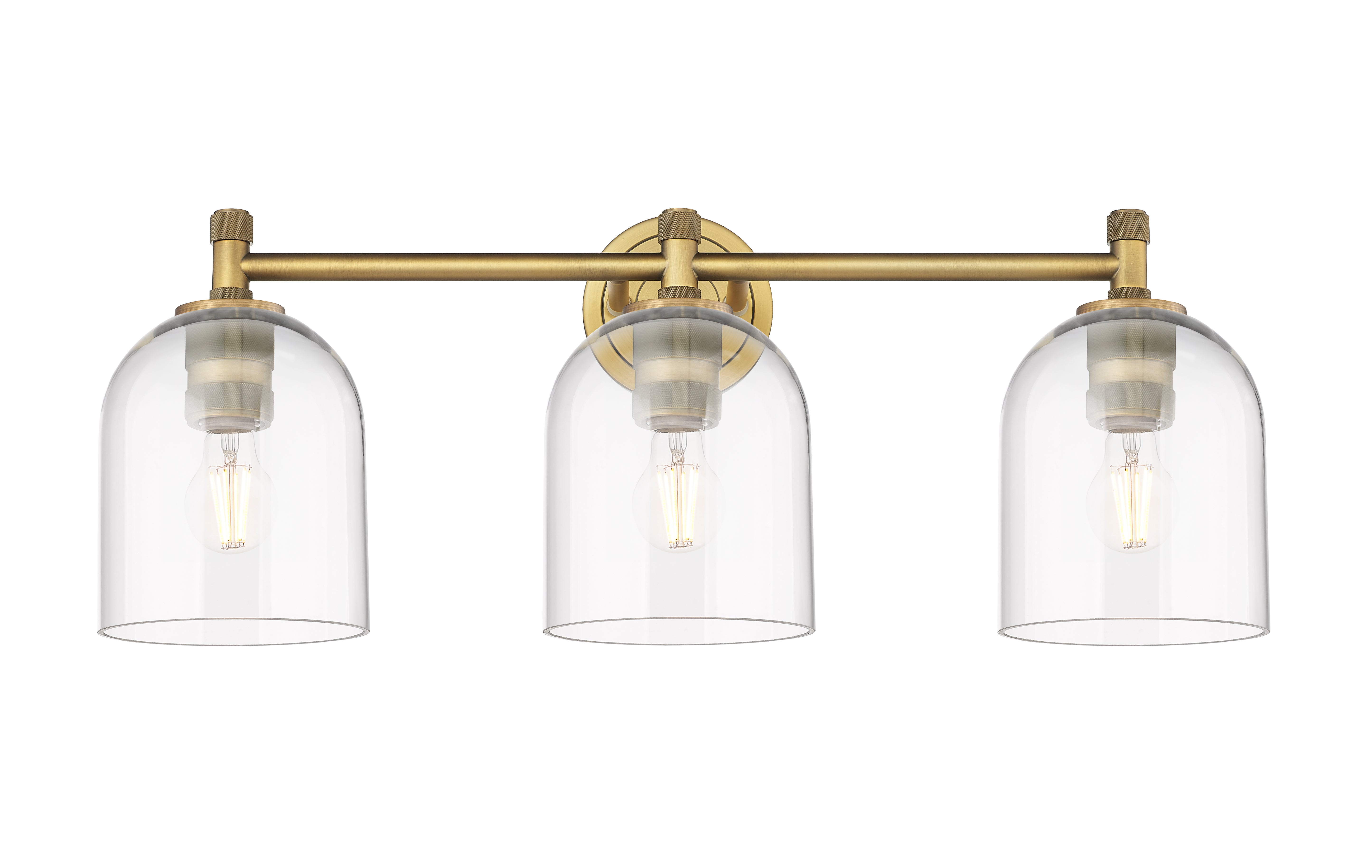 Downtown Urban Bath Vanity Light Cast Brass