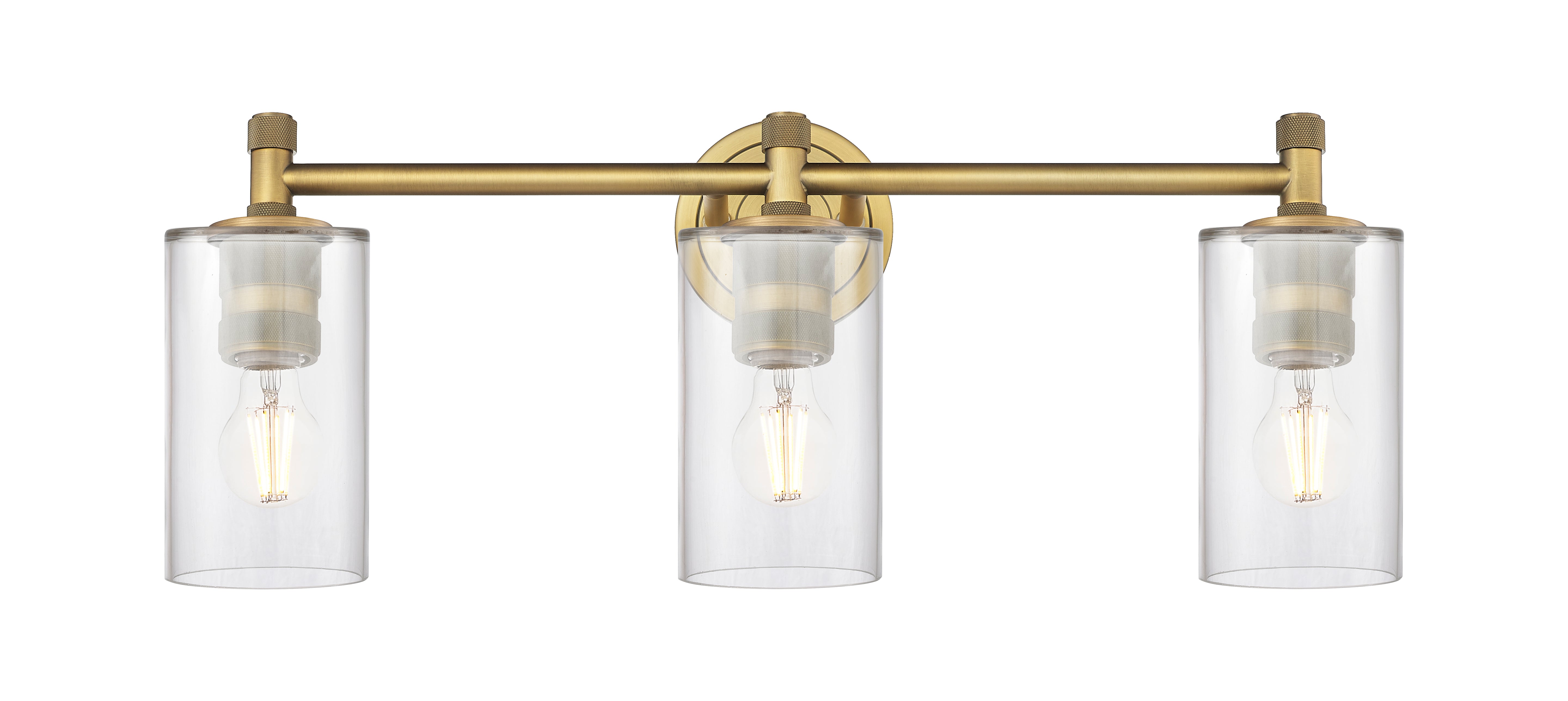 Downtown Urban Bath Vanity Light Cast Brass