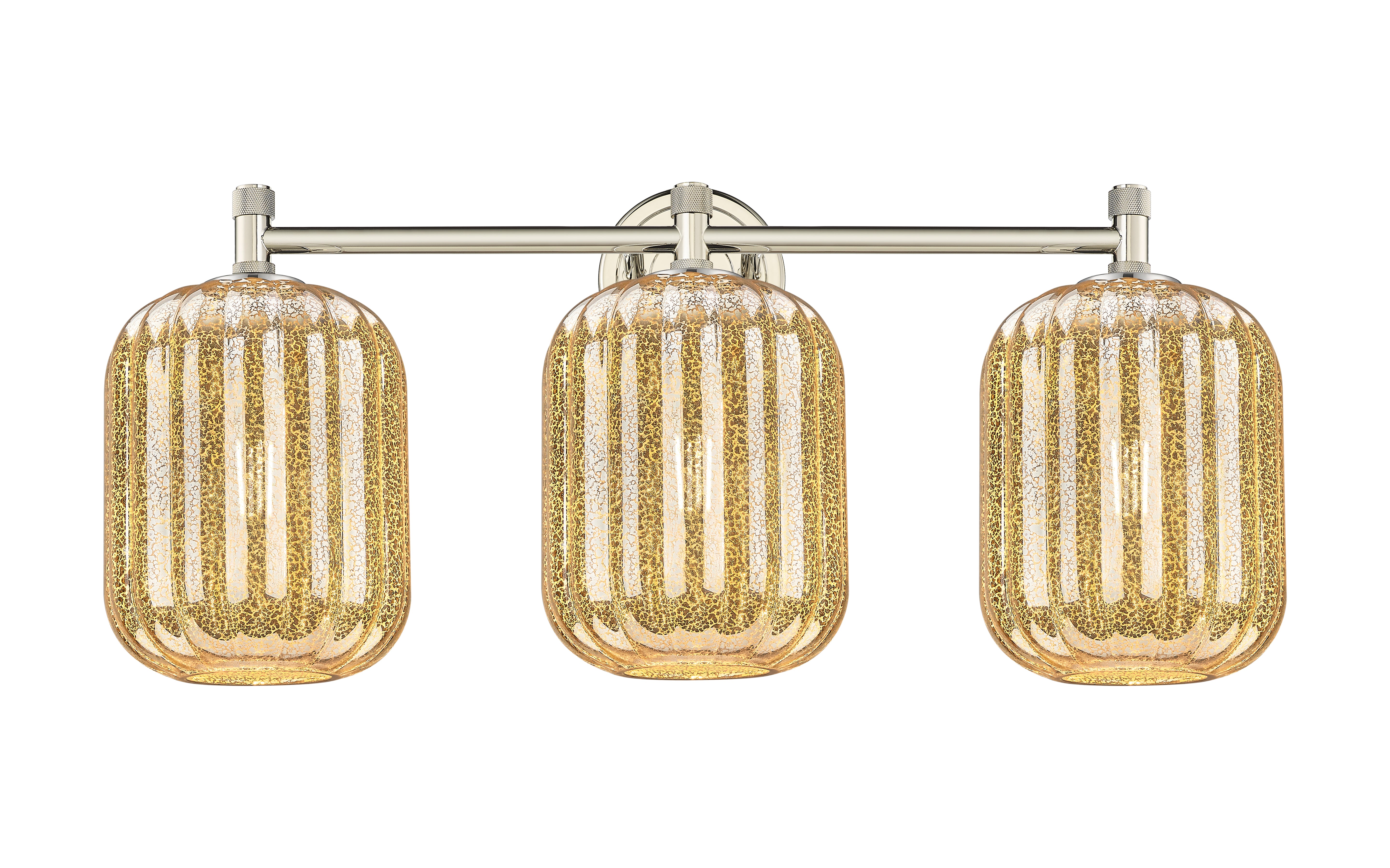 Downtown Urban Bath Vanity Light Steel Brass