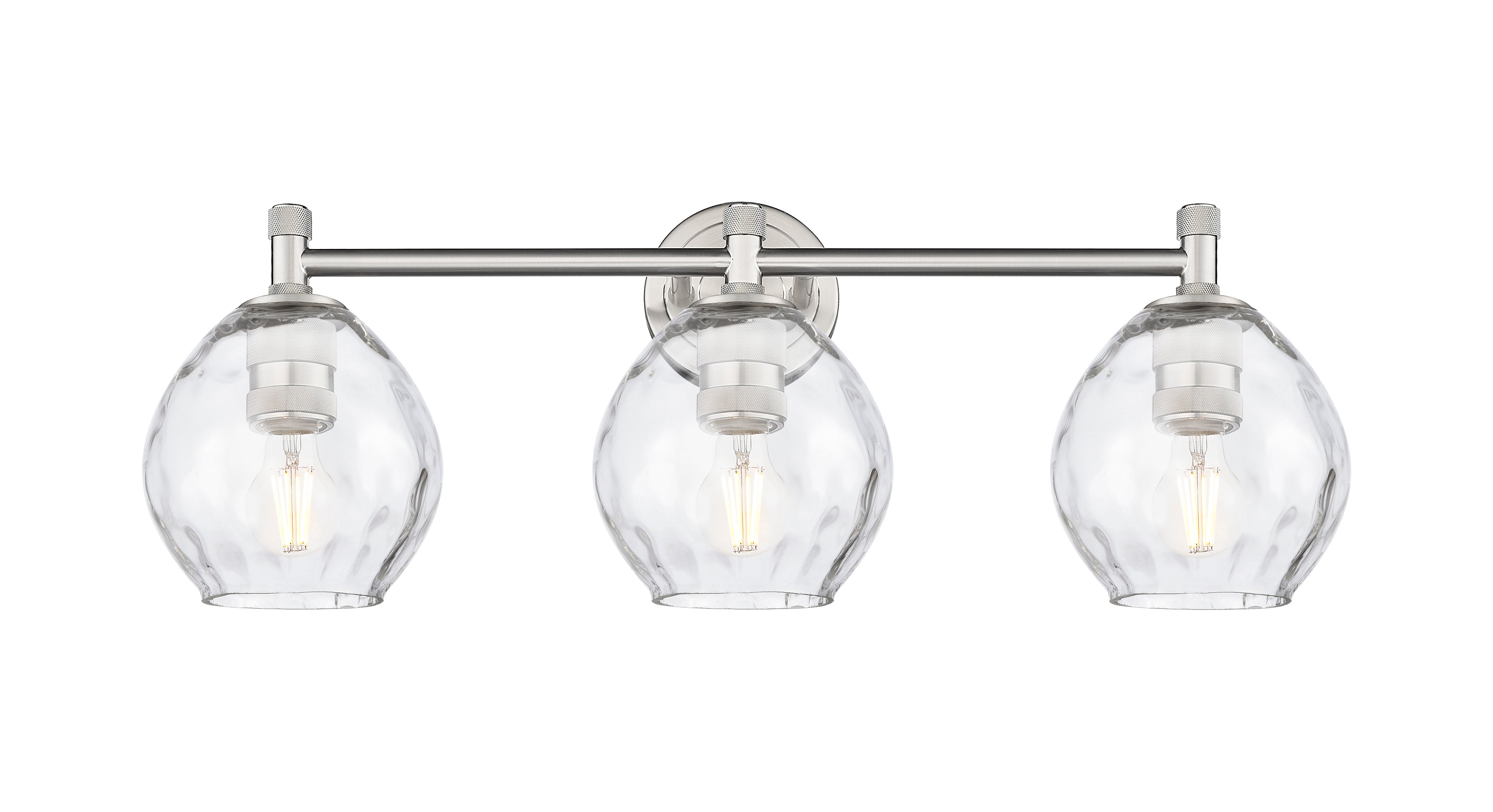 Downtown Urban Bath Vanity Light Brass Glass