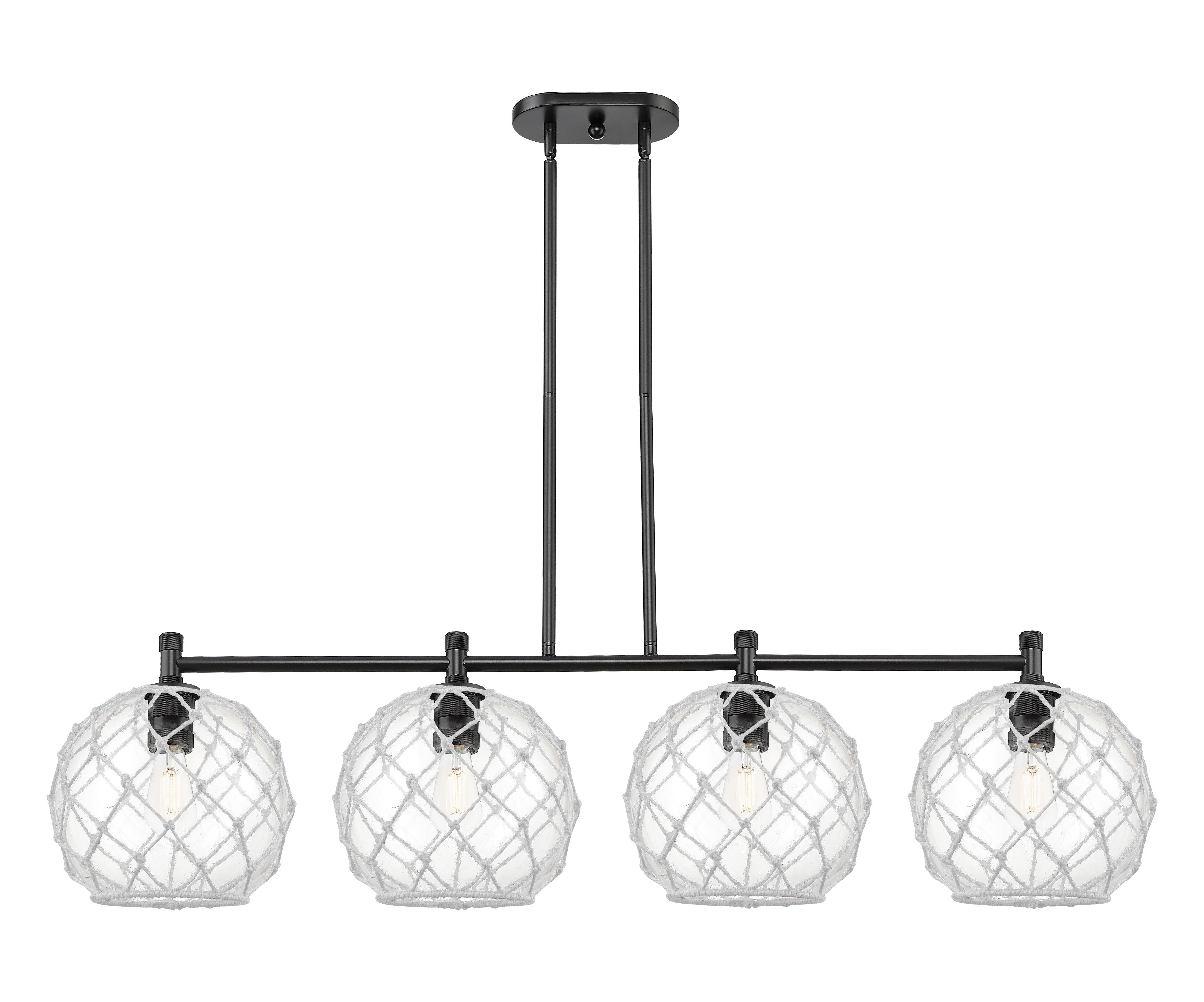 Downtown Urban Island Light Cast Brass