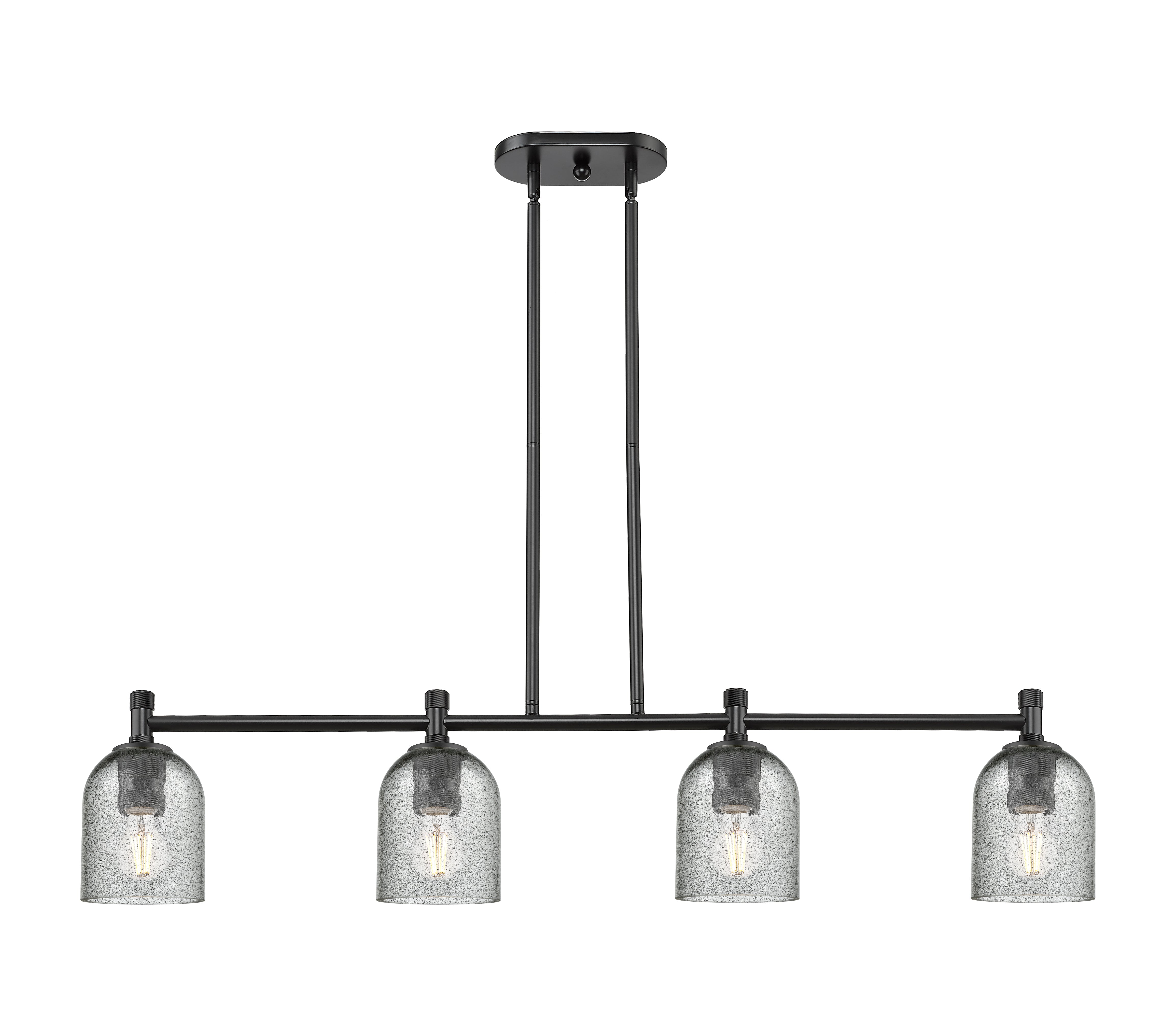 Downtown Urban Island Light Cast Brass