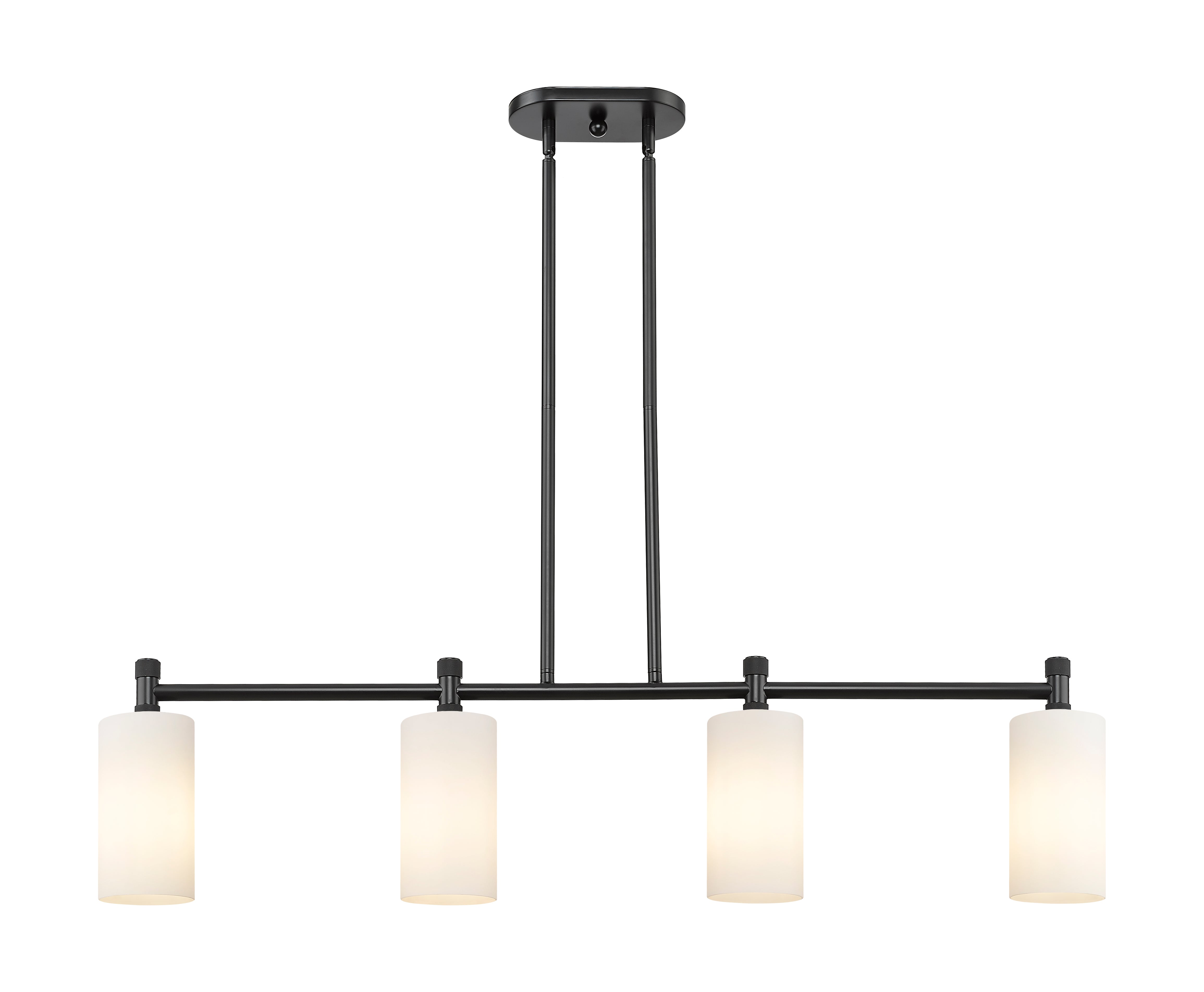 Downtown Urban Island Light Cast Brass