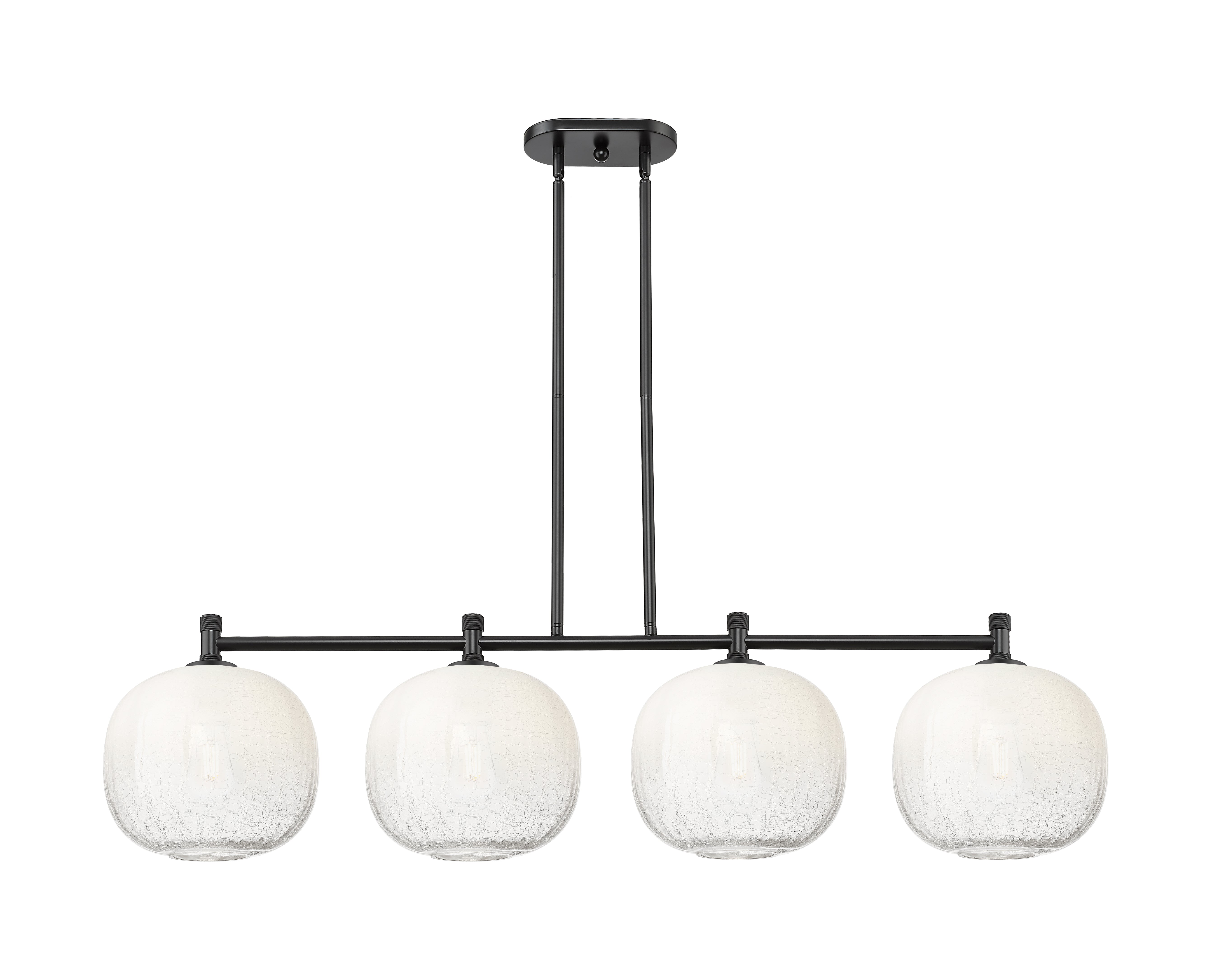 Downtown Urban Island Light Cast Brass
