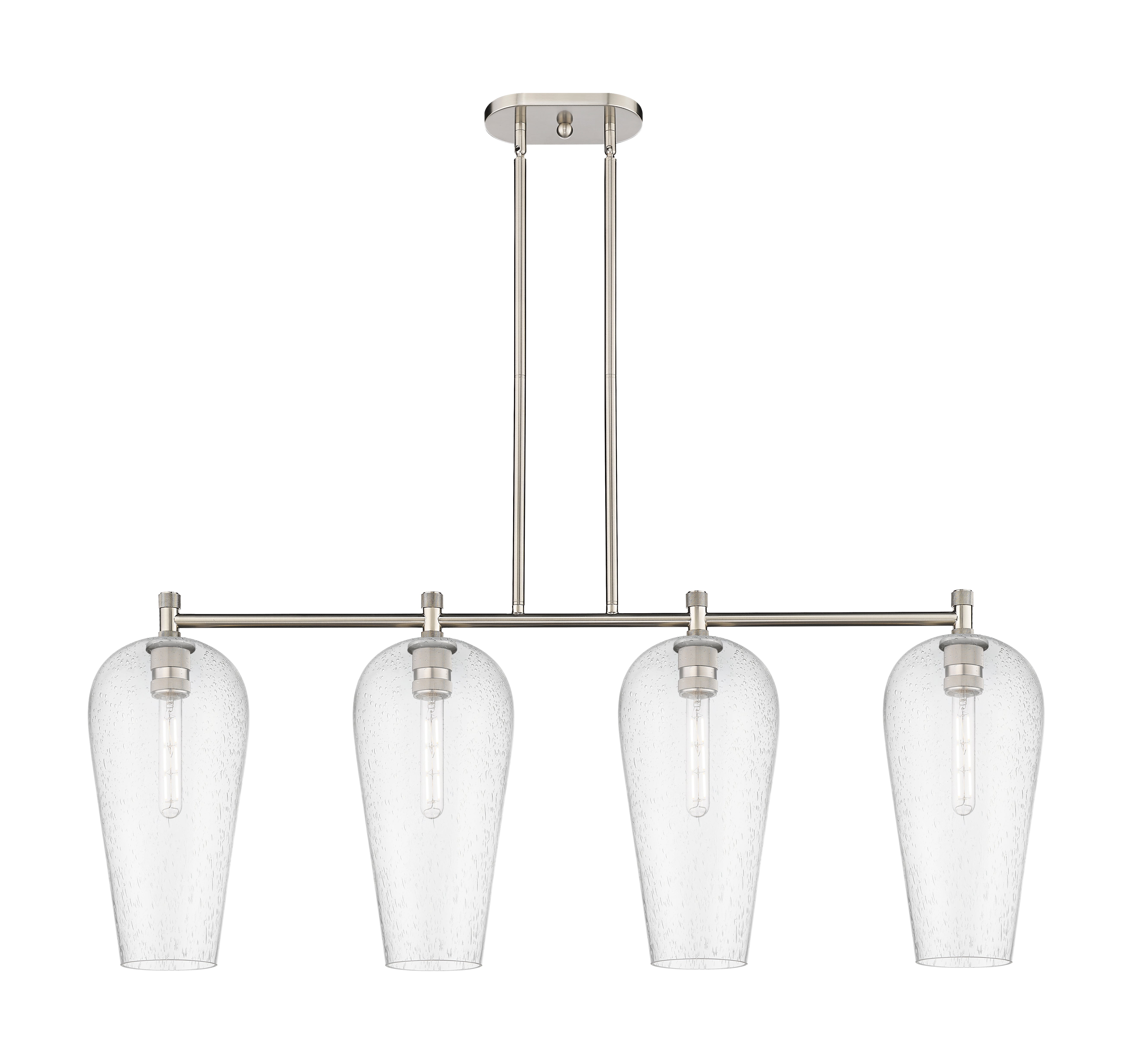 Downtown Urban Island Light Cast Brass