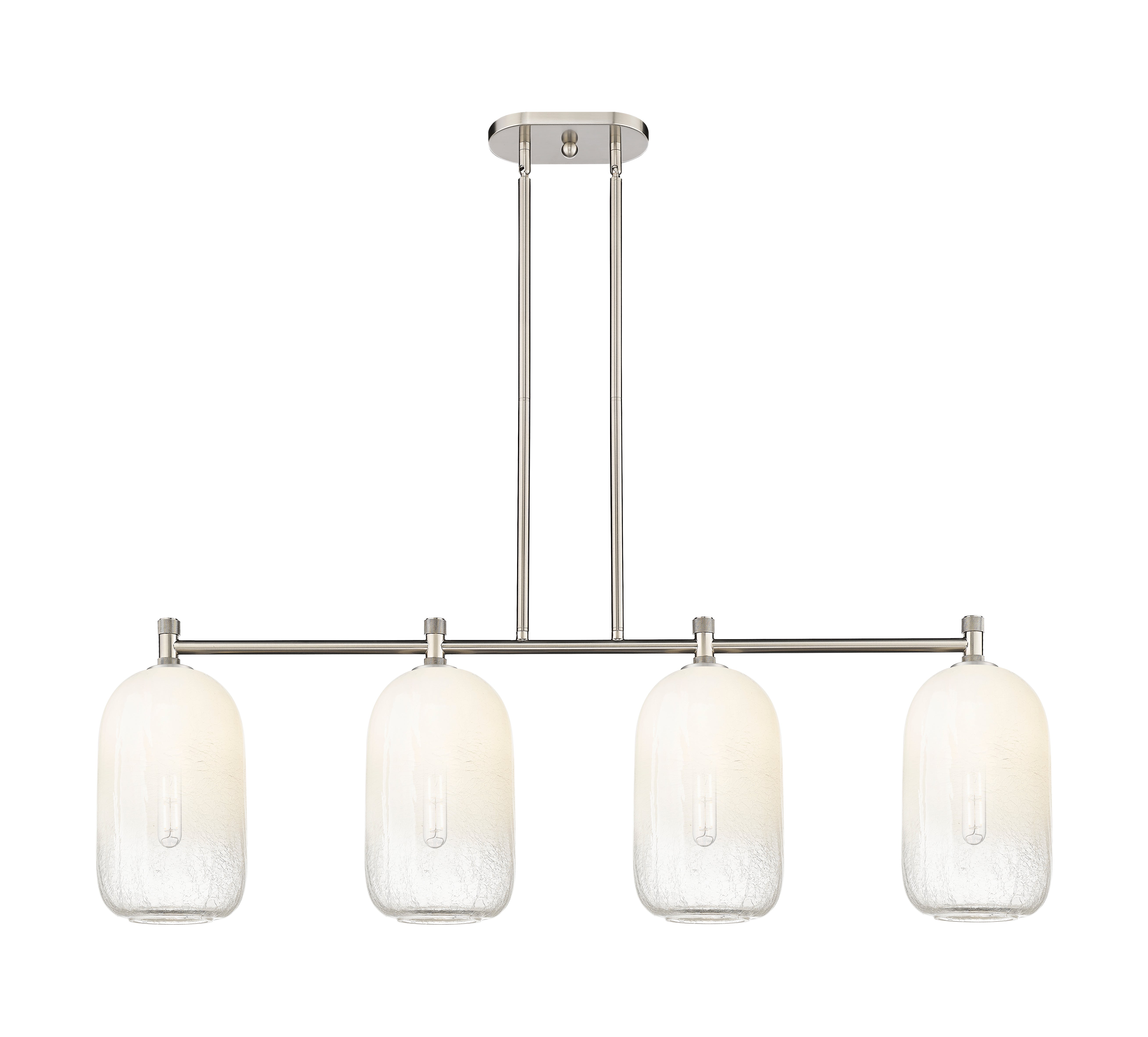 Downtown Urban Island Light Cast Brass Steel