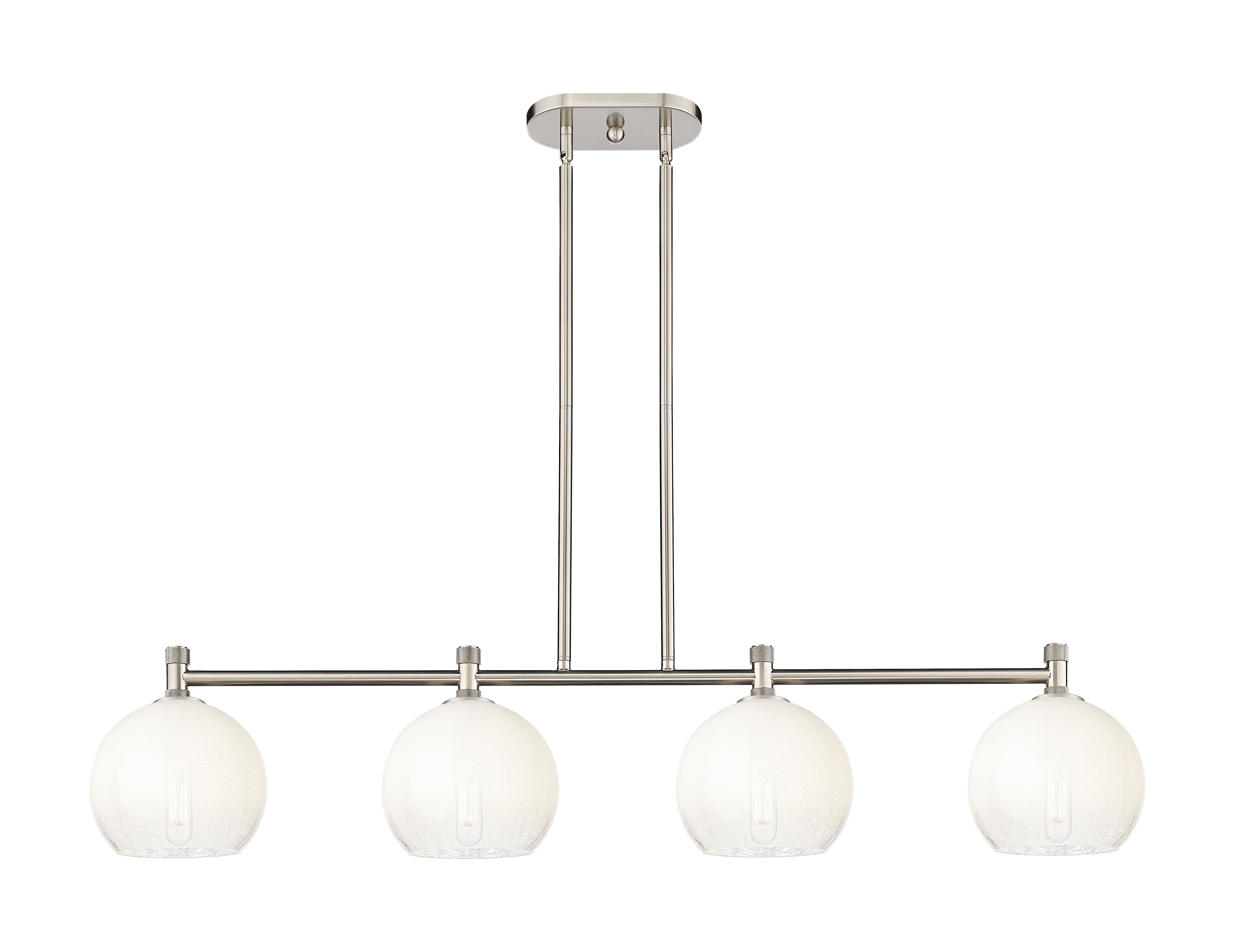 Downtown Urban Island Light Cast Brass