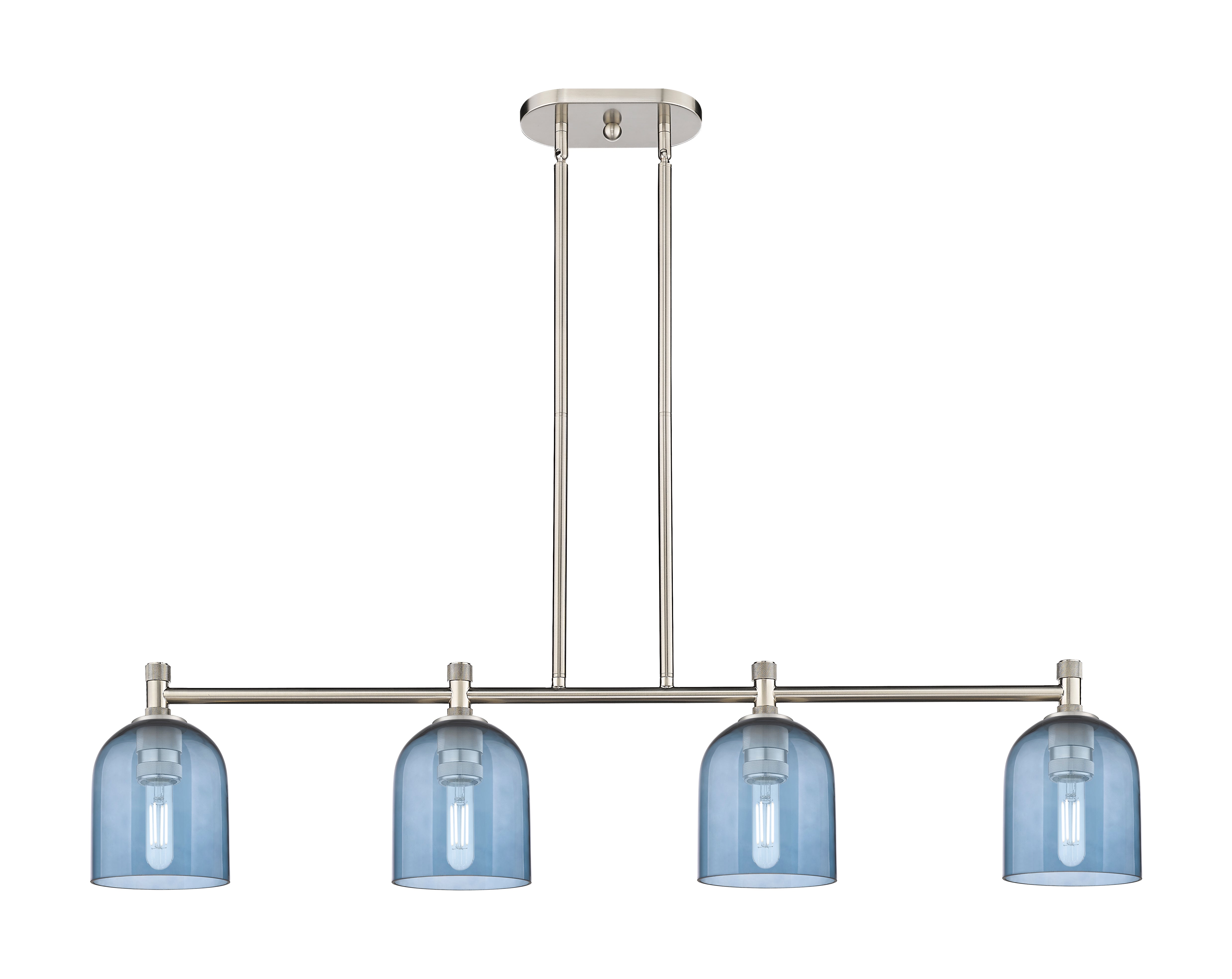 Downtown Urban Island Light Cast Brass