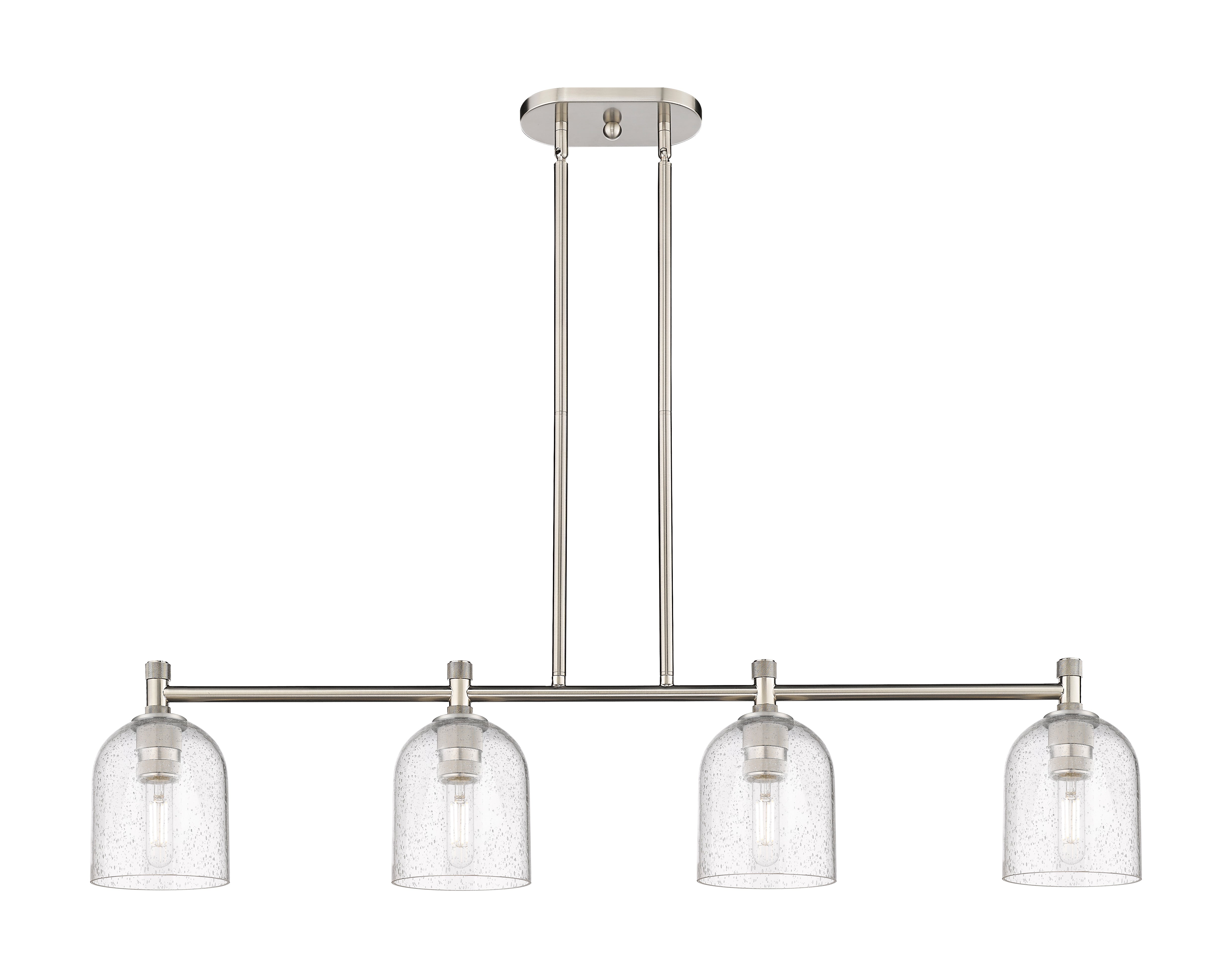 Downtown Urban Island Light Cast Brass