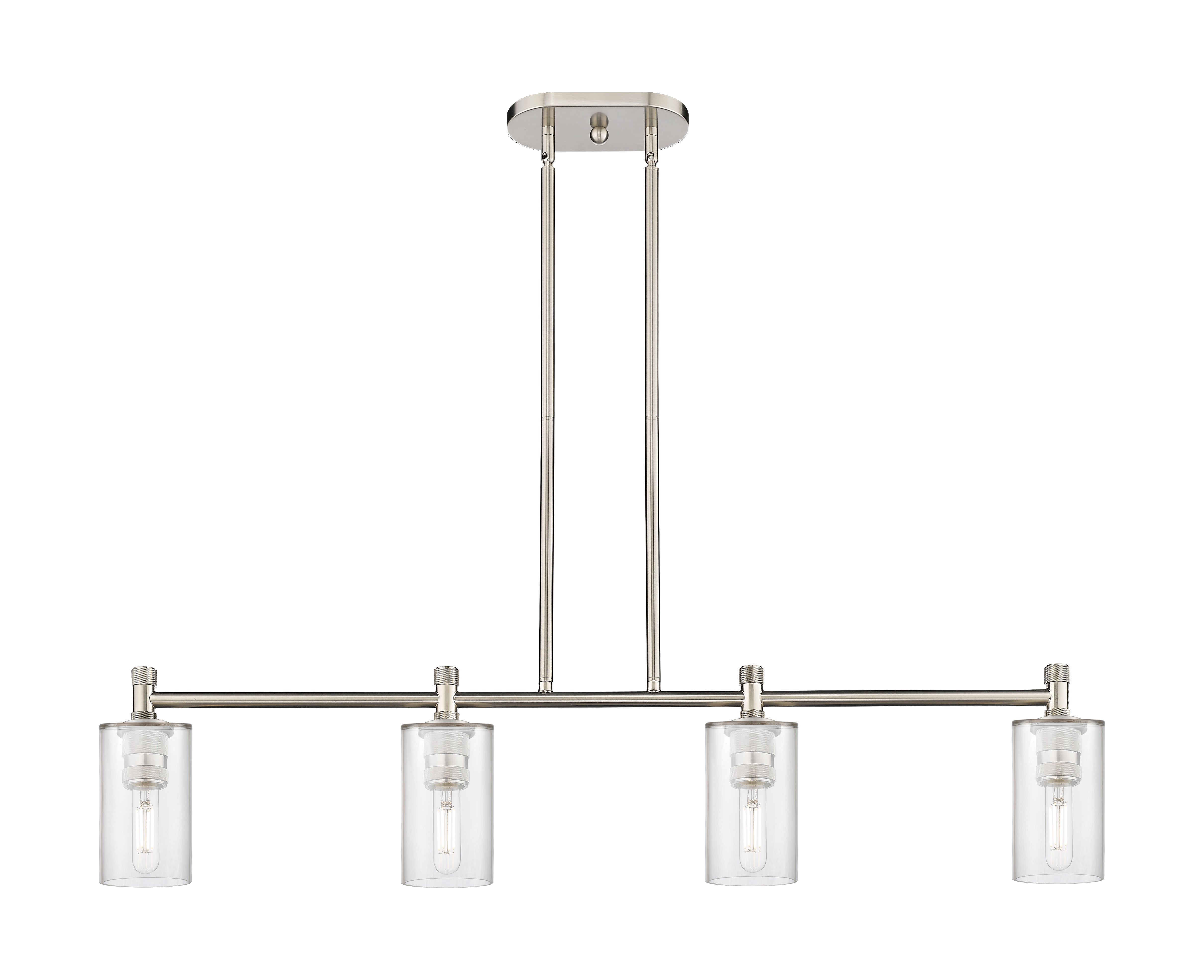 Downtown Urban Island Light Cast Brass