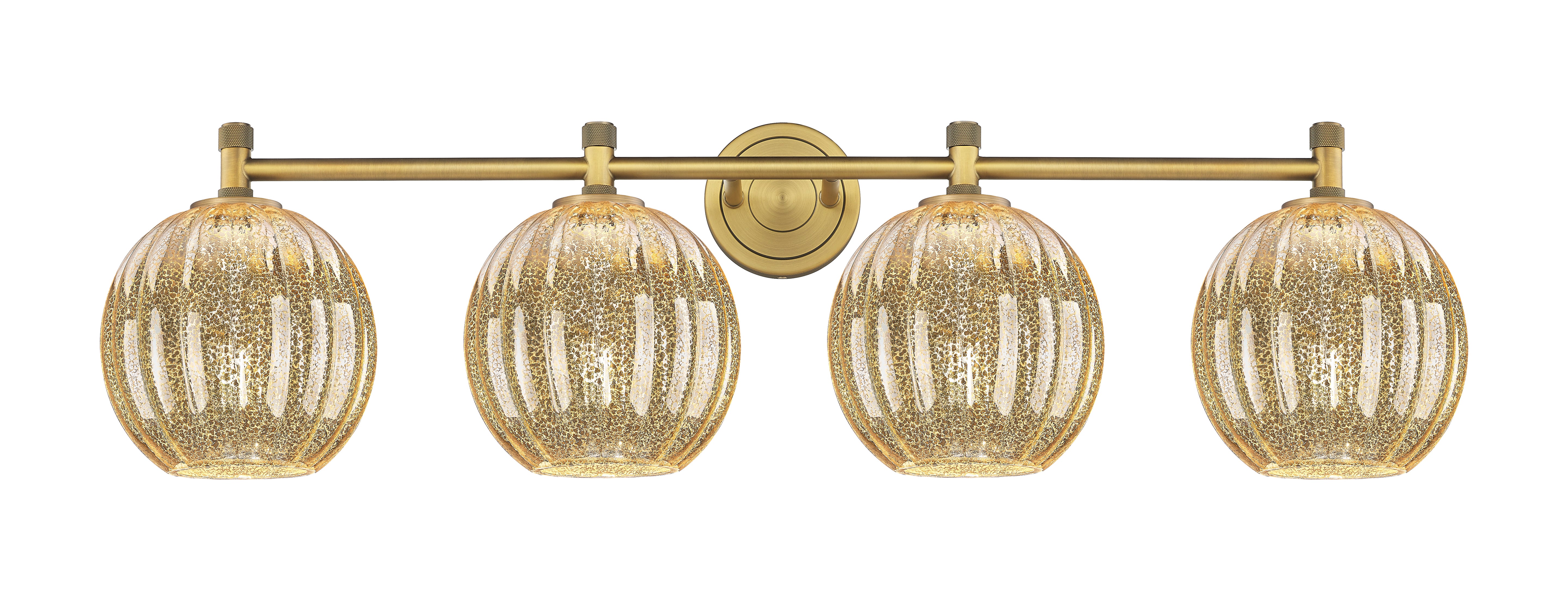 Downtown Urban Bath Vanity Light Cast Brass