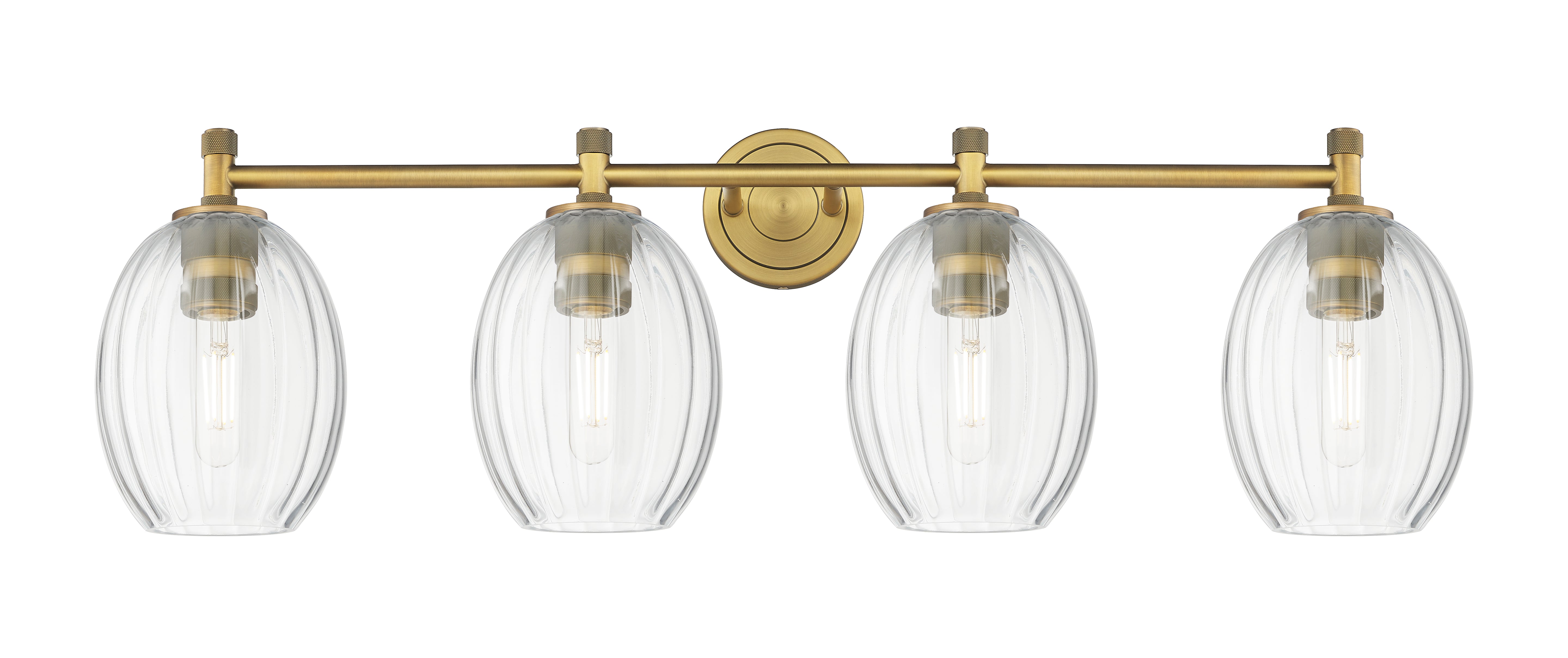 Downtown Urban Bath Vanity Light Cast Brass