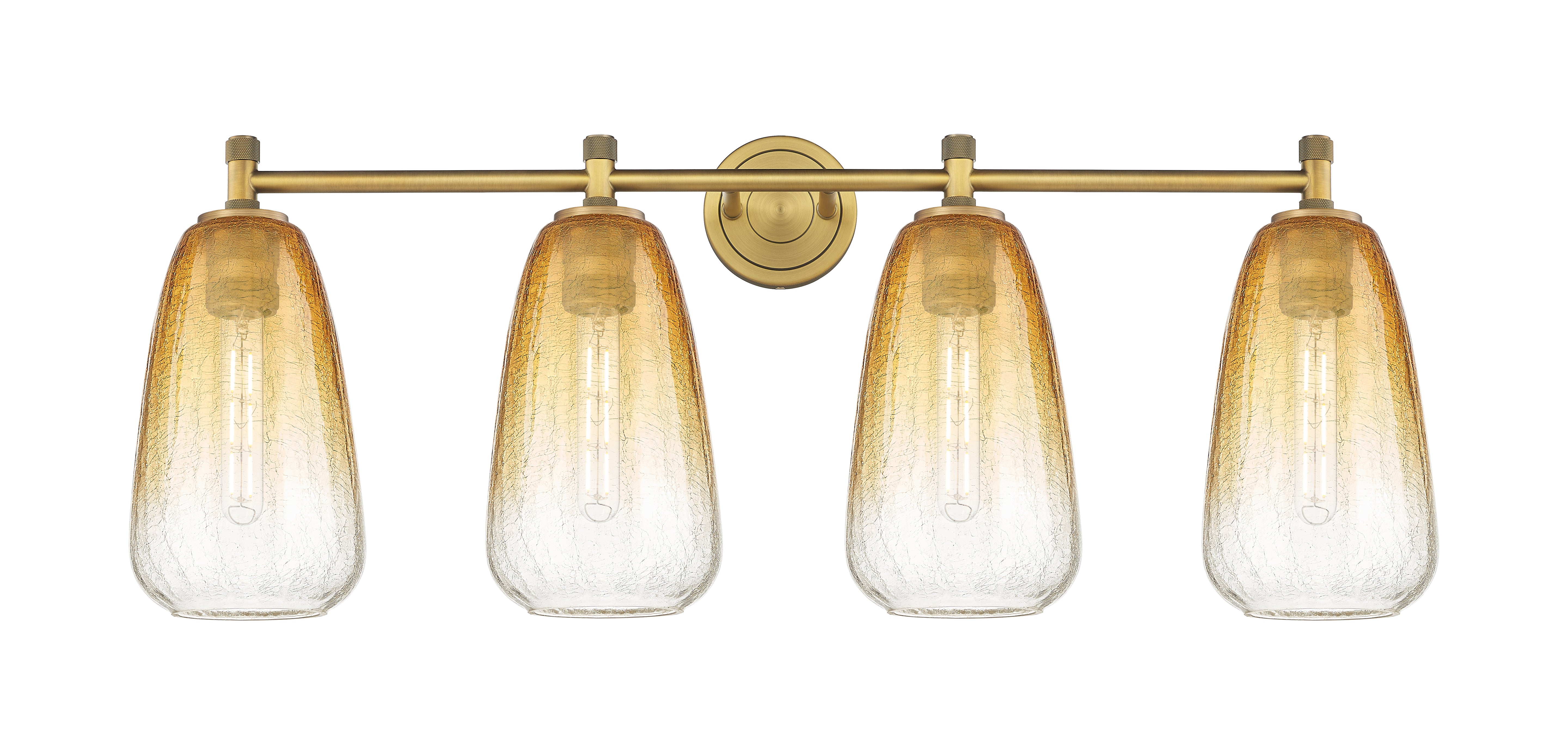 Downtown Urban Bath Vanity Light Cast Brass