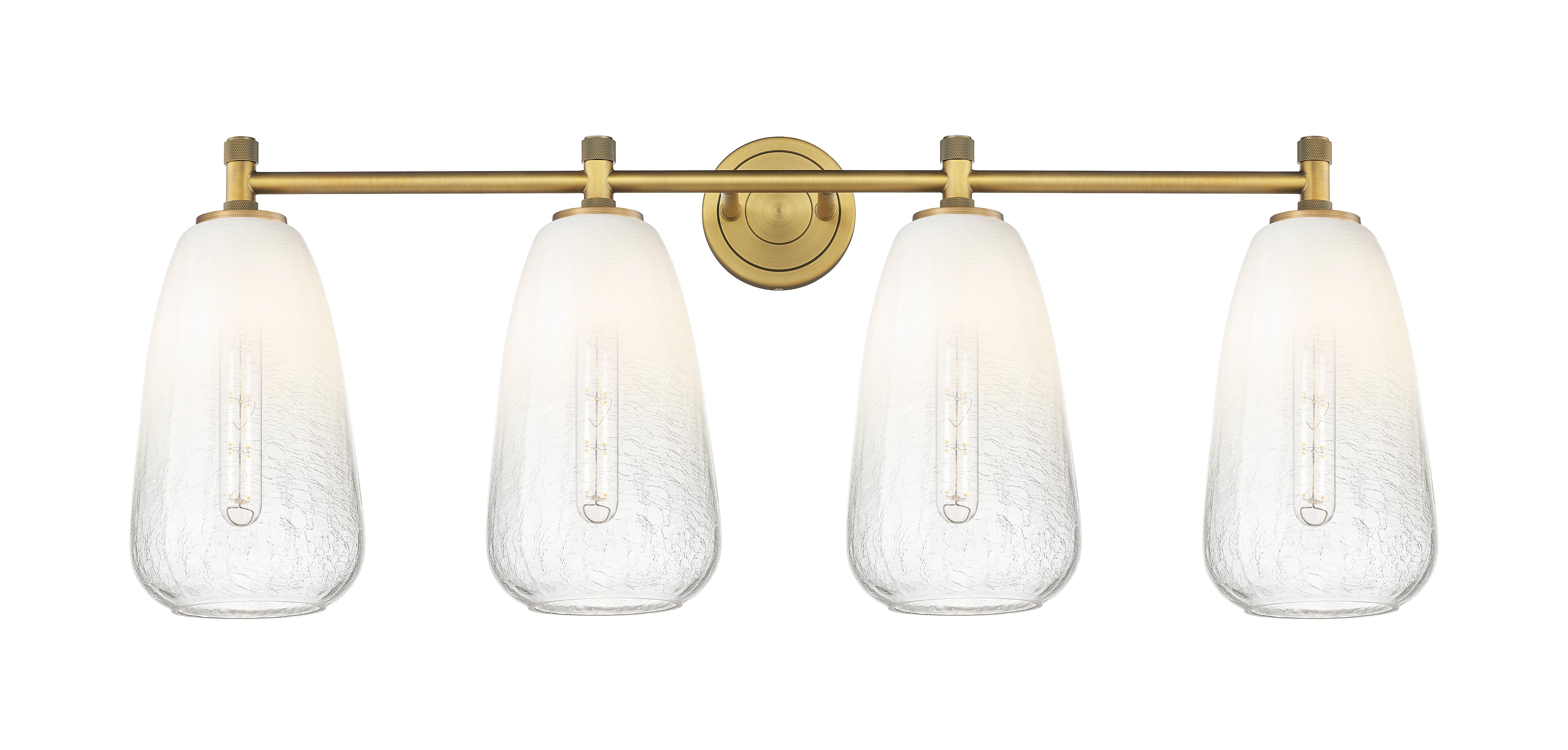 Downtown Urban Bath Vanity Light Cast Brass