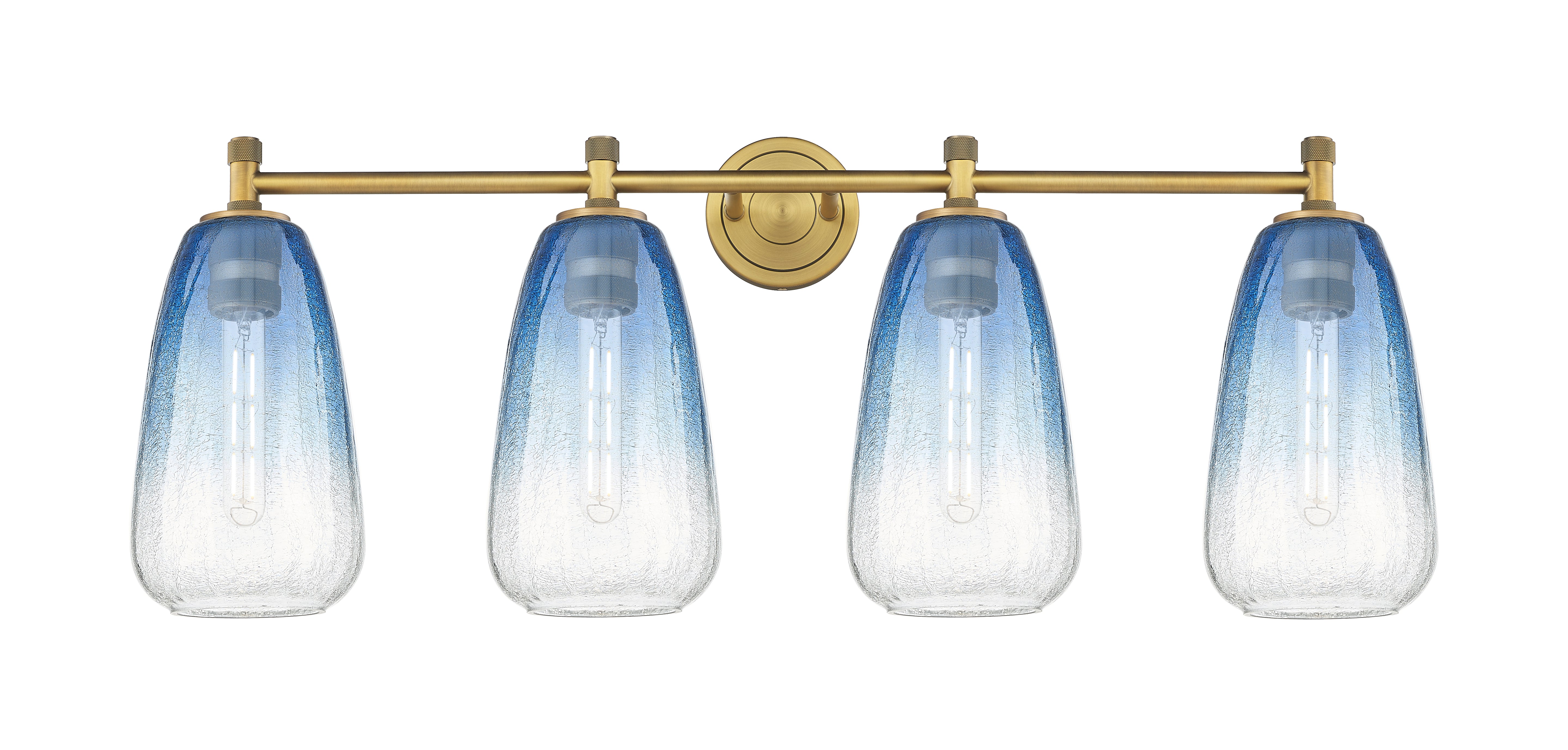Downtown Urban Bath Vanity Light Cast Brass