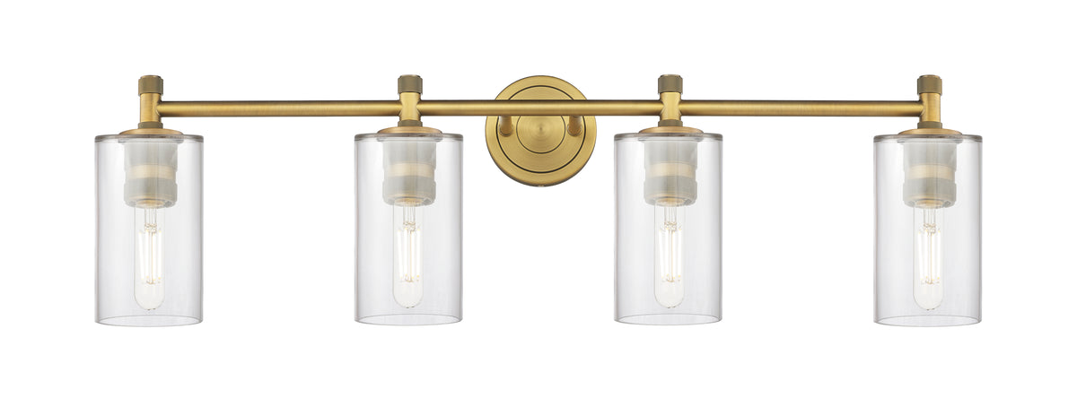 Clymer 34-Inch 4-Light Bath Vanity Light 9.375-Inch High