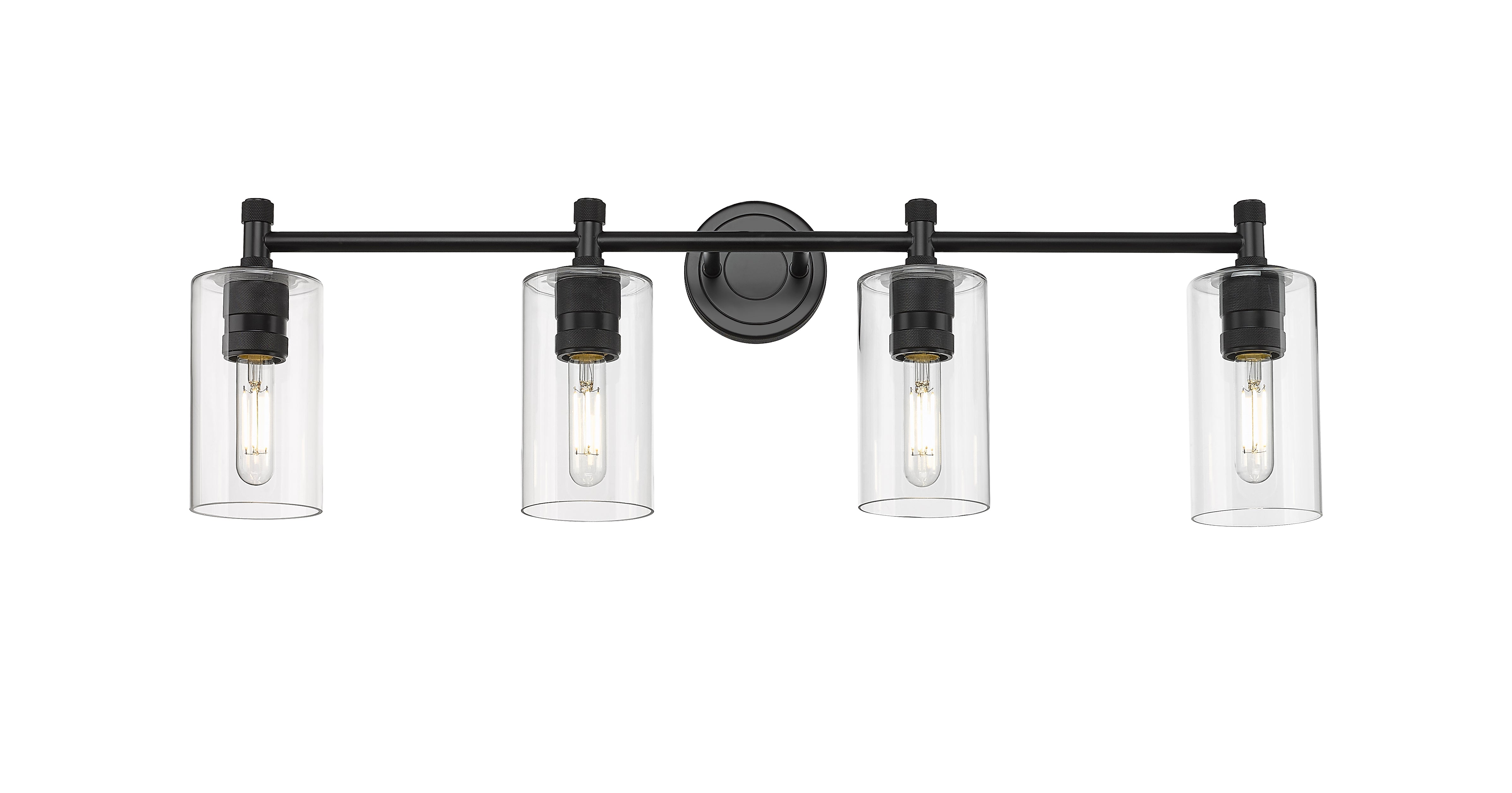 Downtown Urban Bath Vanity Light Cast Brass