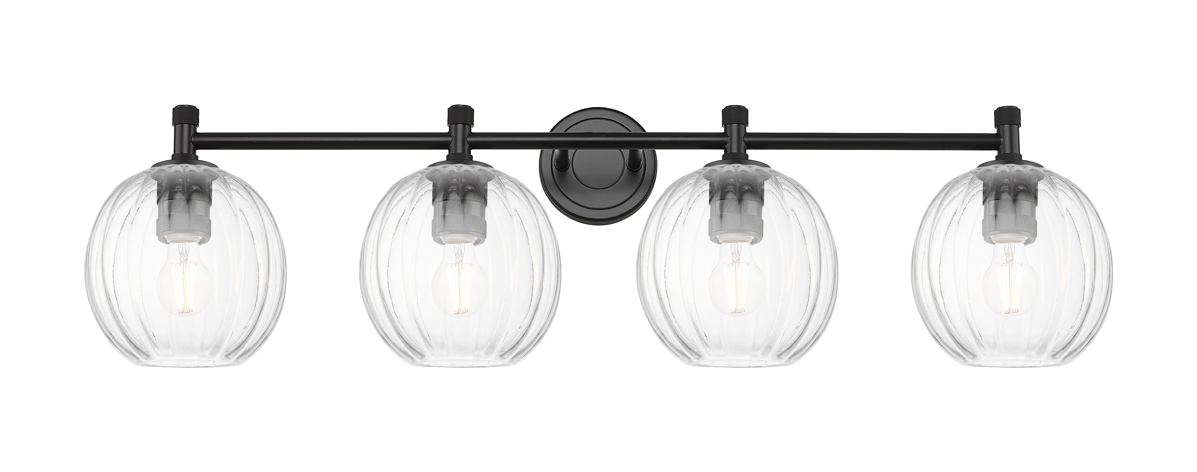 Downtown Urban Bath Vanity Light Cast Brass