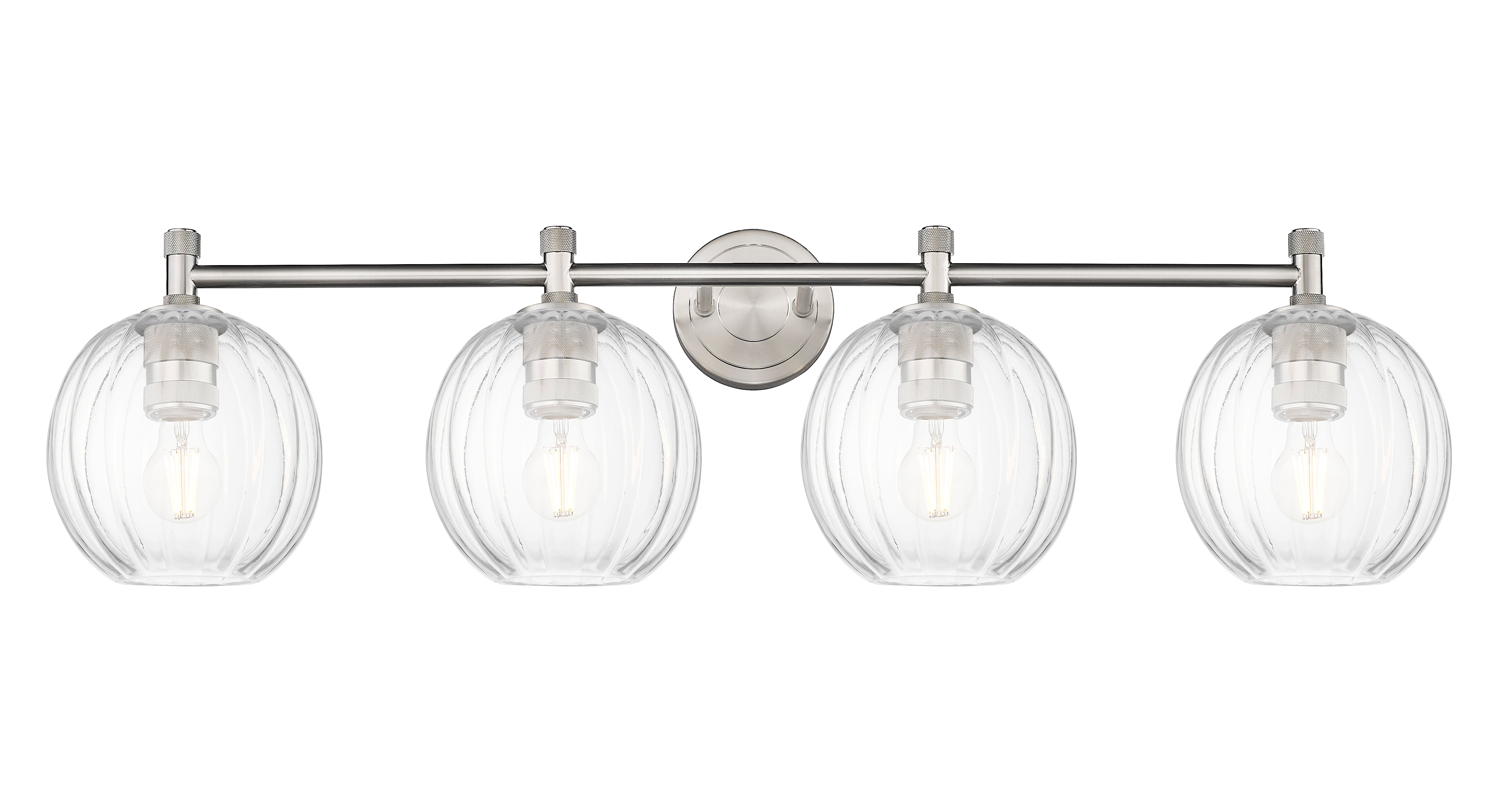 Downtown Urban Bath Vanity Light Cast Brass