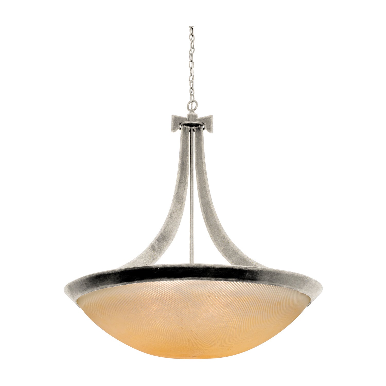 43'' Copenhagen 6 Light French Cream Chandelier