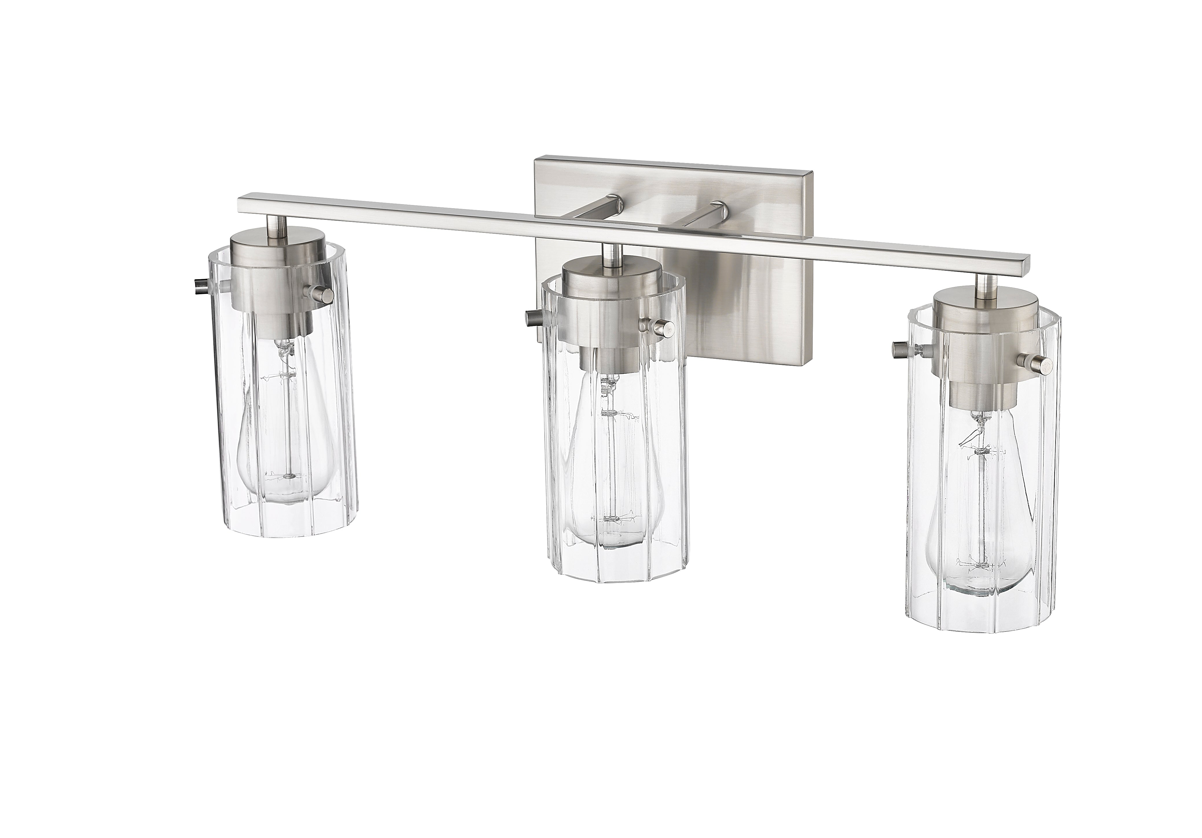 21.5'' Serena Brushed Nickel 3 Light Bath Vanity