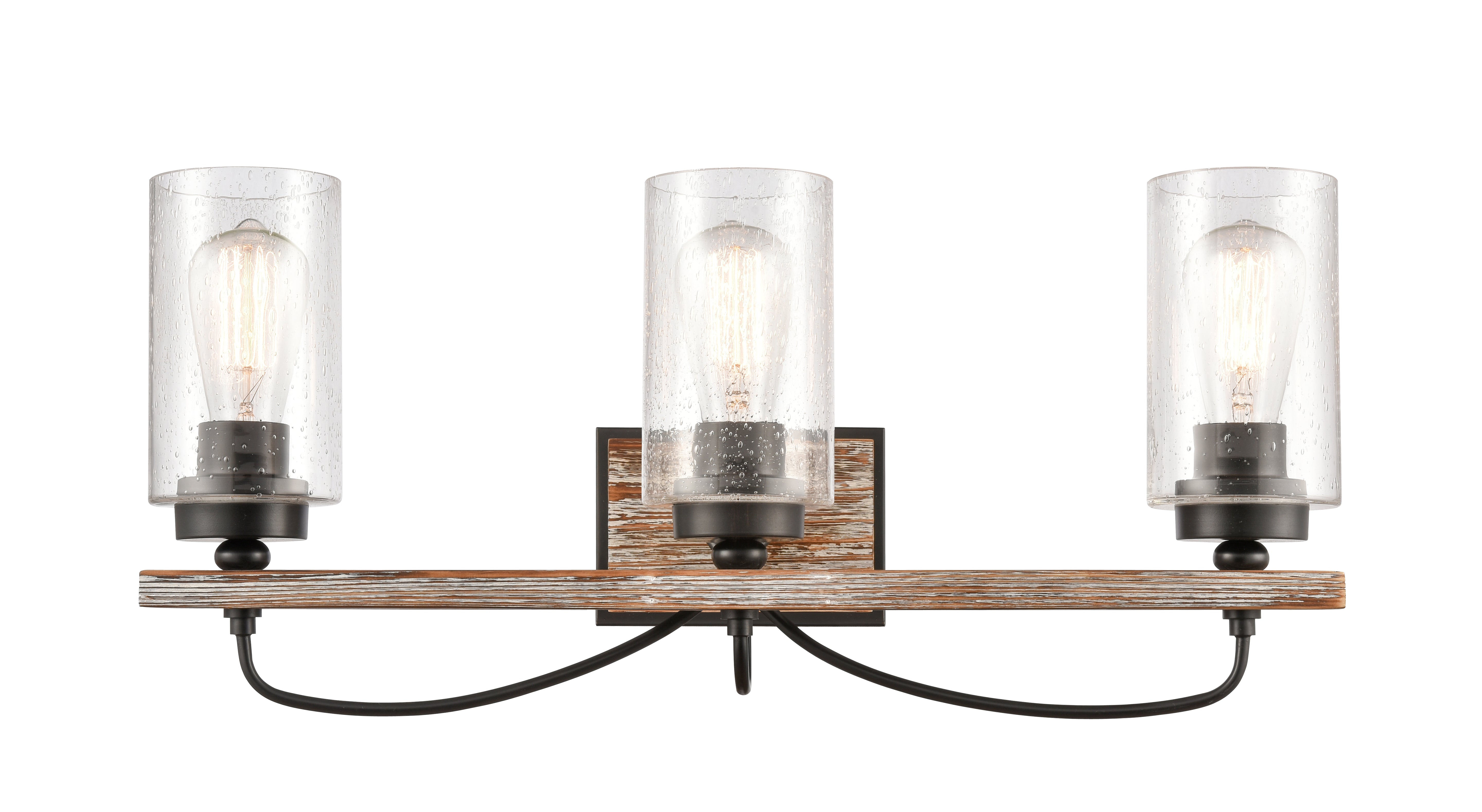 Downtown Urban Bath Vanity Light Glass Steel