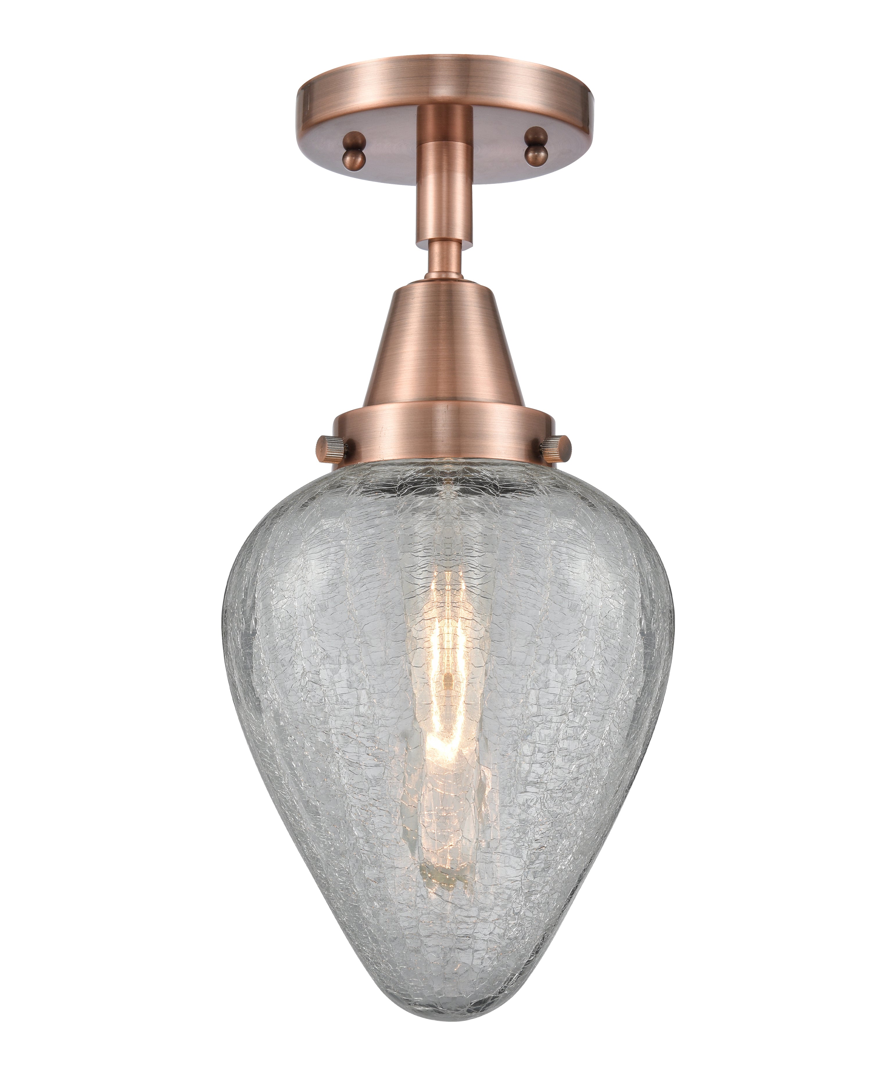 Caden Semi-Flush Mount Brushed Satin Nickel