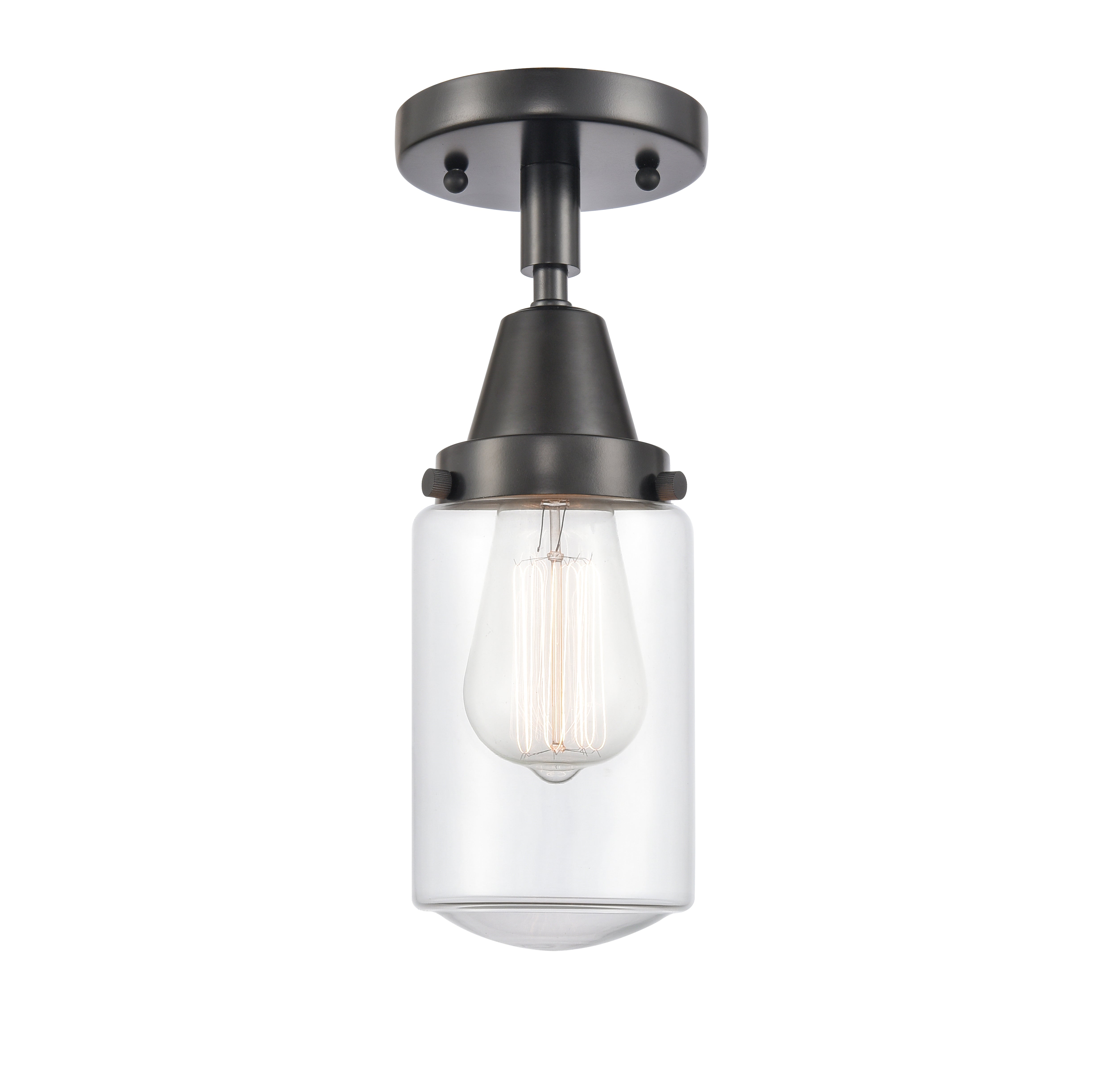 Caden Semi-Flush Mount Brushed Nickel