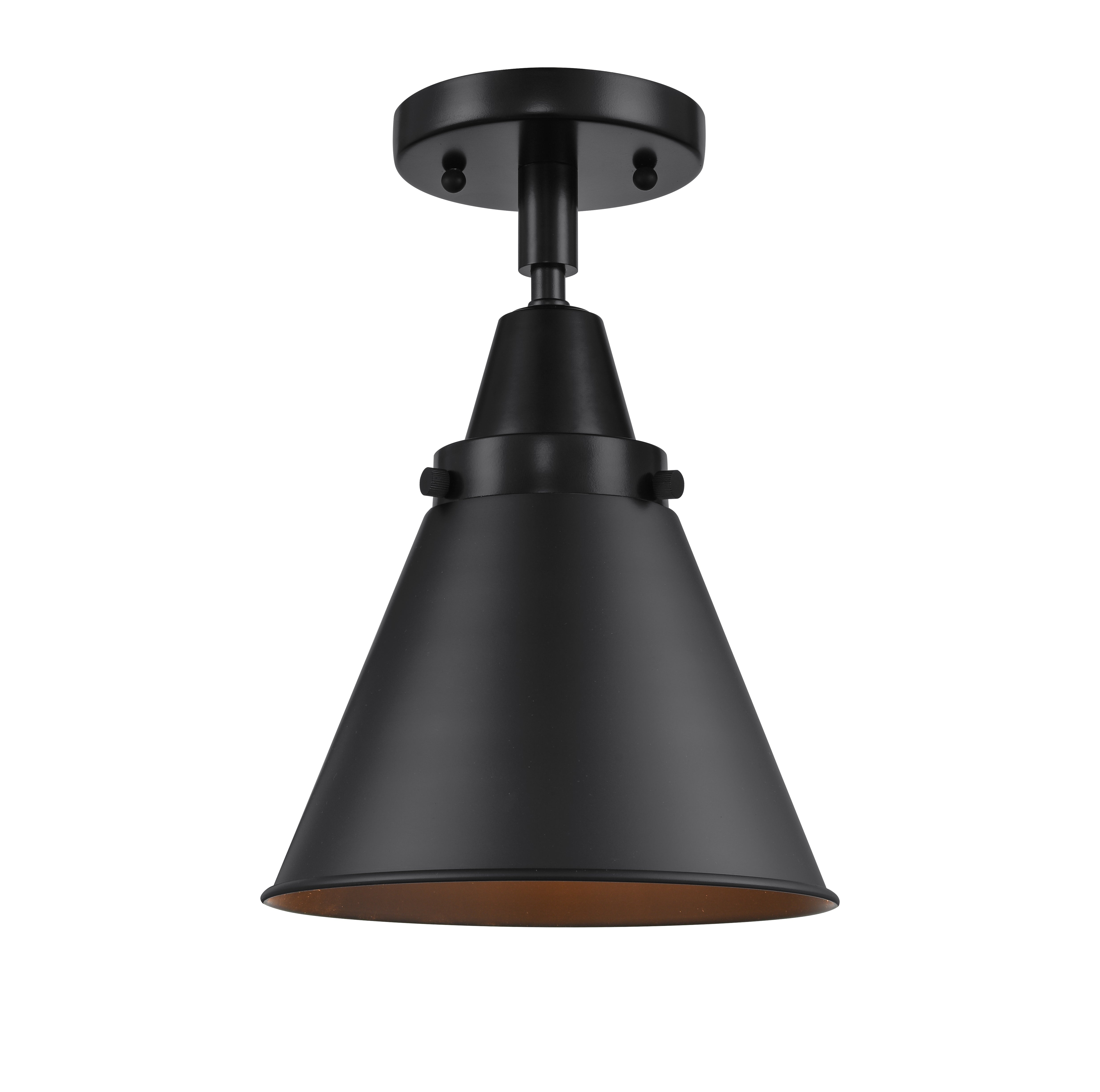 Caden Semi-Flush Mount Satin Nickel