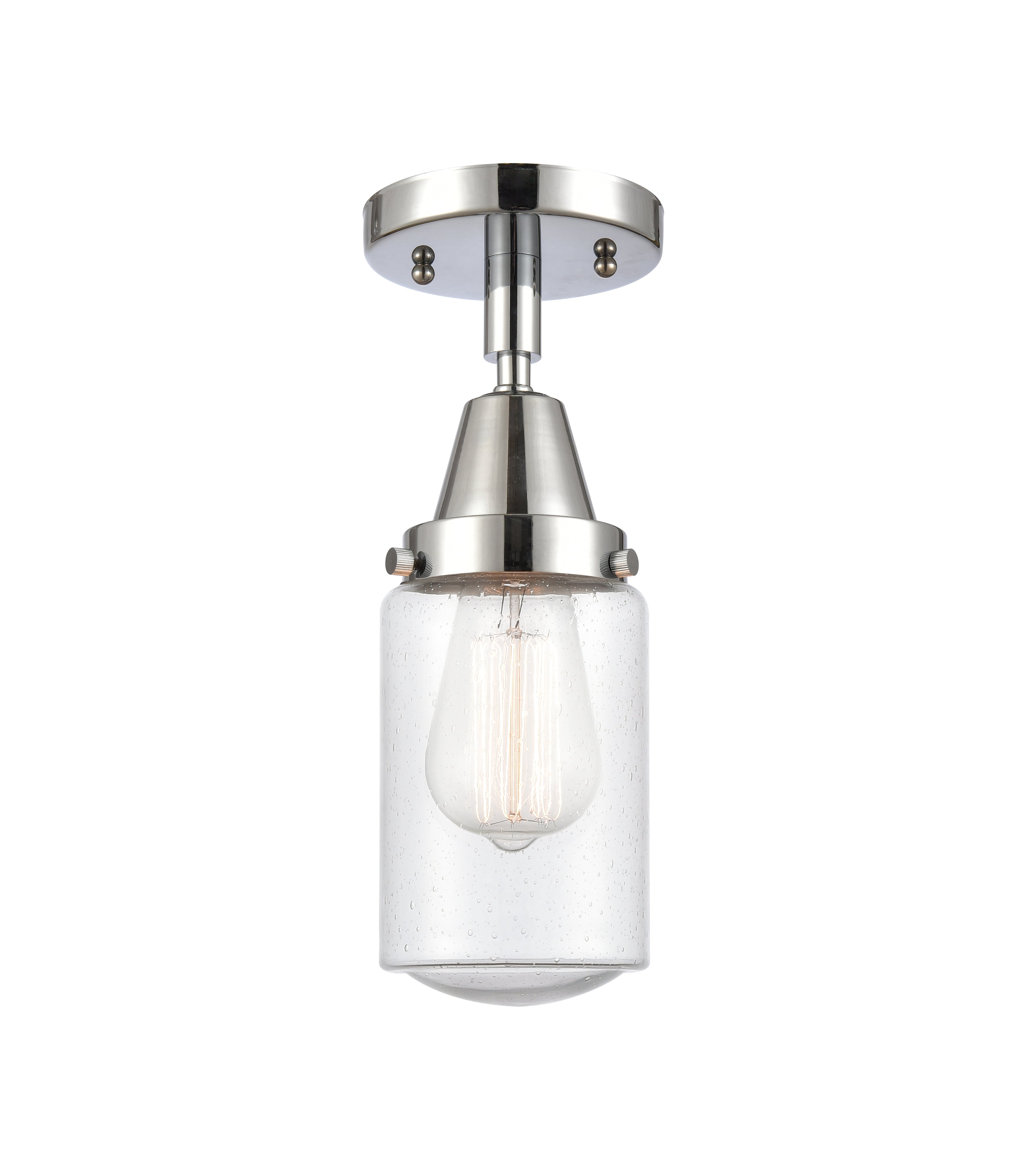 Caden Semi-Flush Mount Brushed Nickel