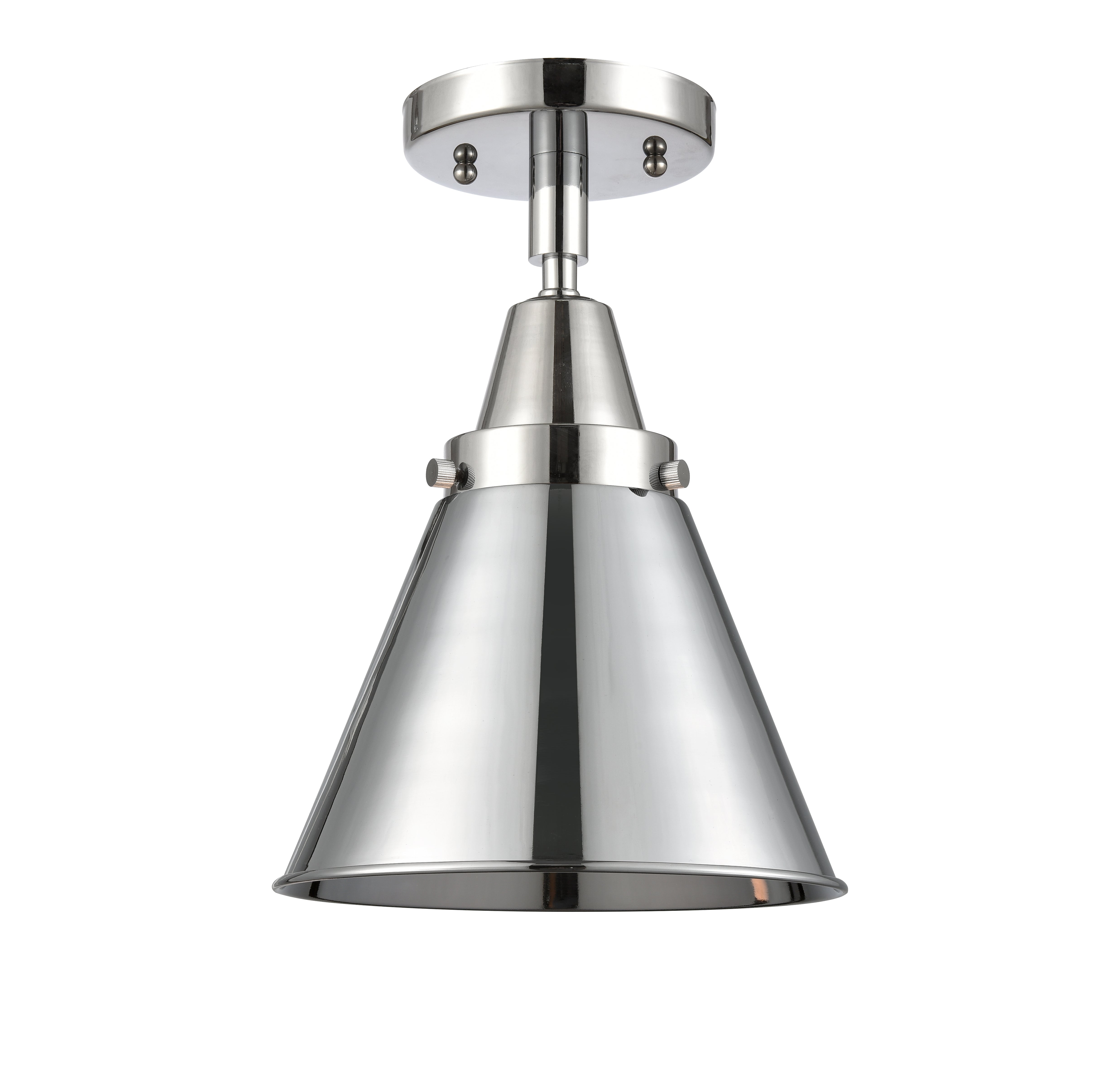 Caden Semi-Flush Mount Satin Nickel