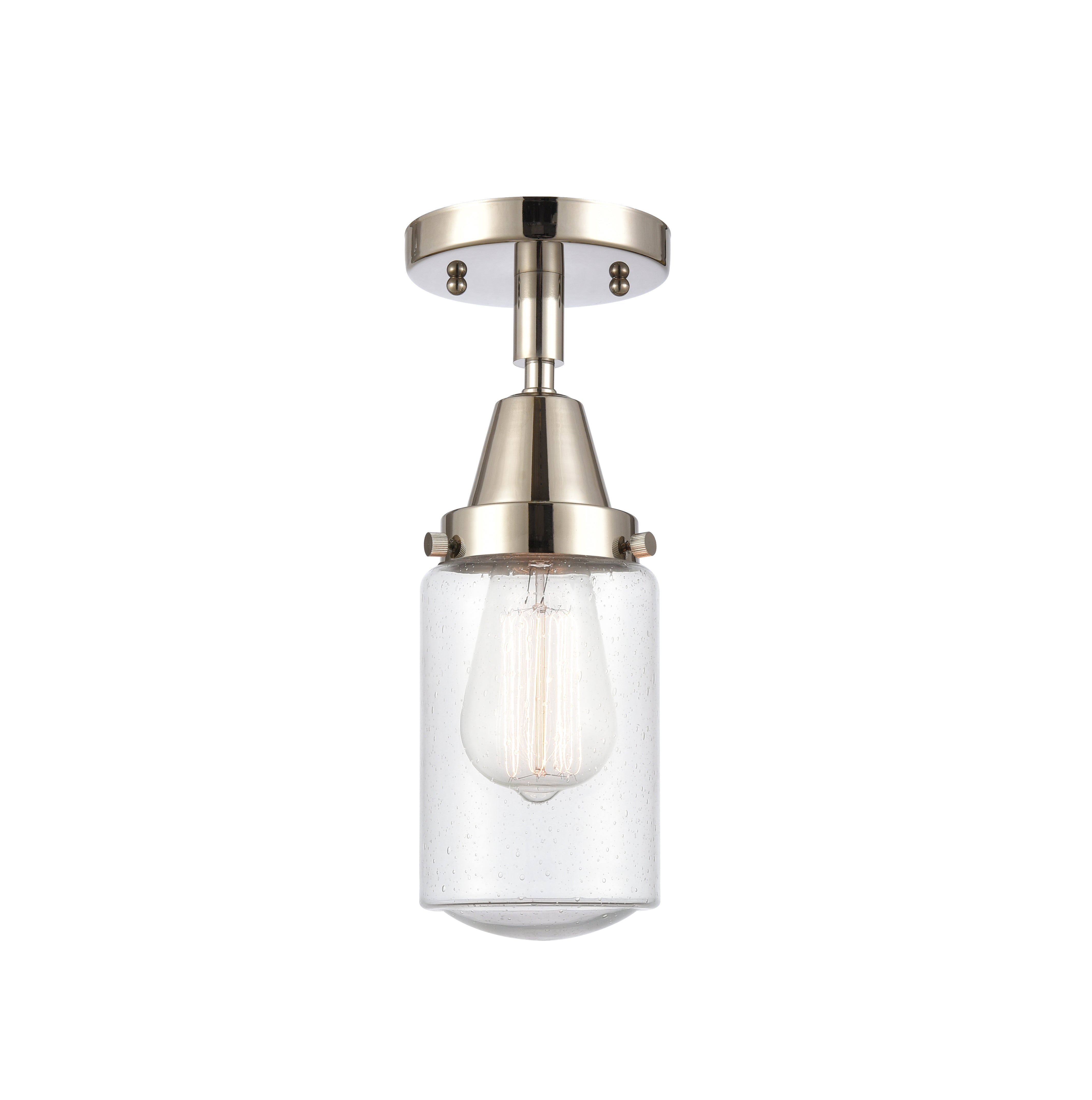 Caden Semi-Flush Mount Brushed Nickel