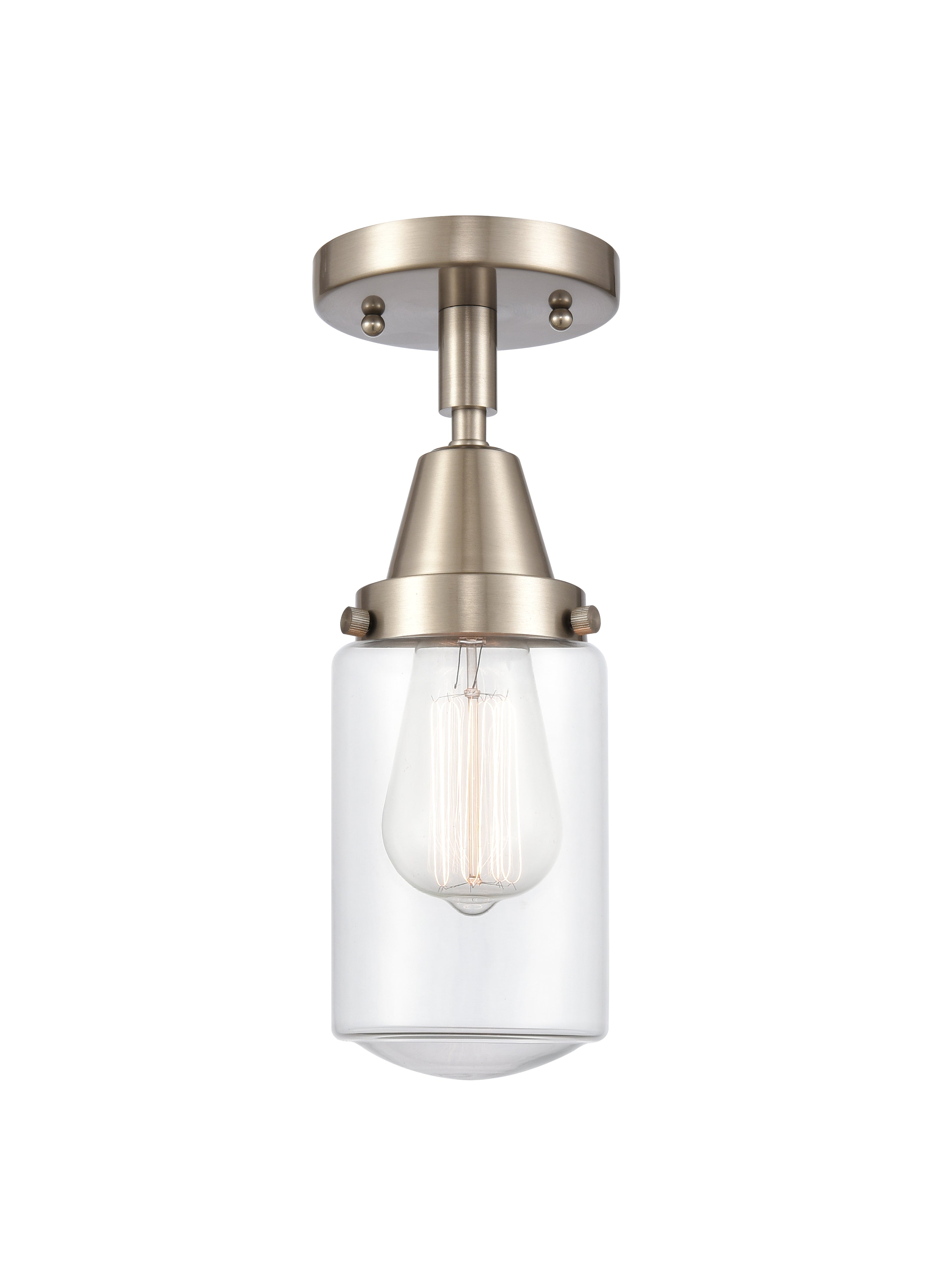 Caden Semi-Flush Mount Brushed Nickel