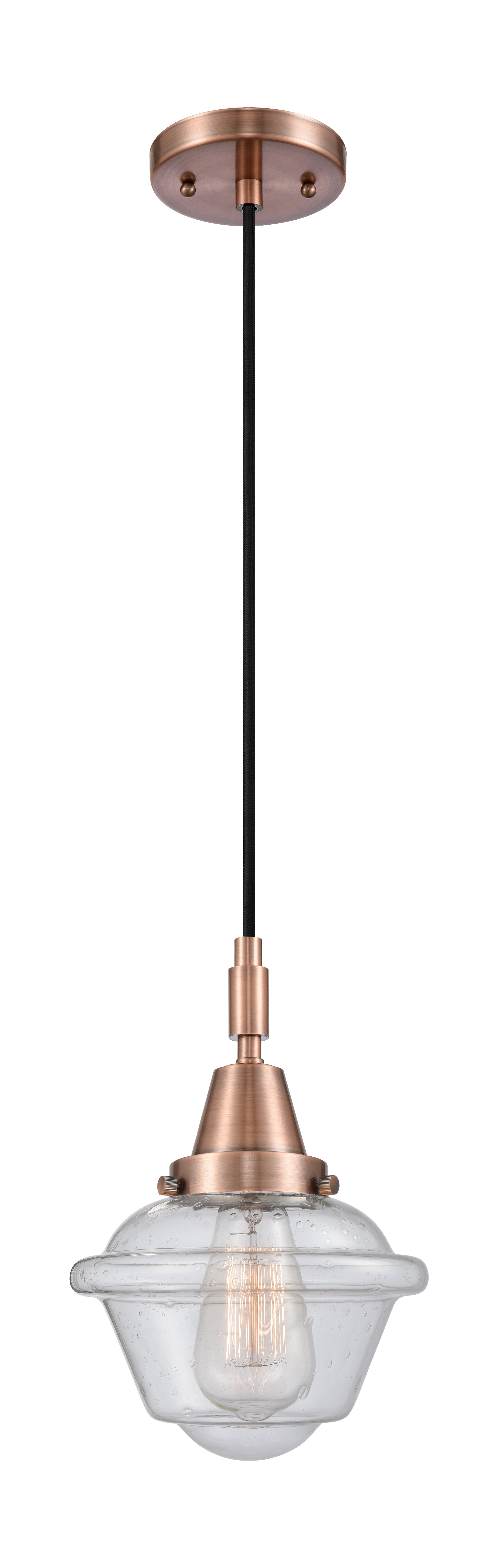 Caden Mini Pendant Antique Brass Finish