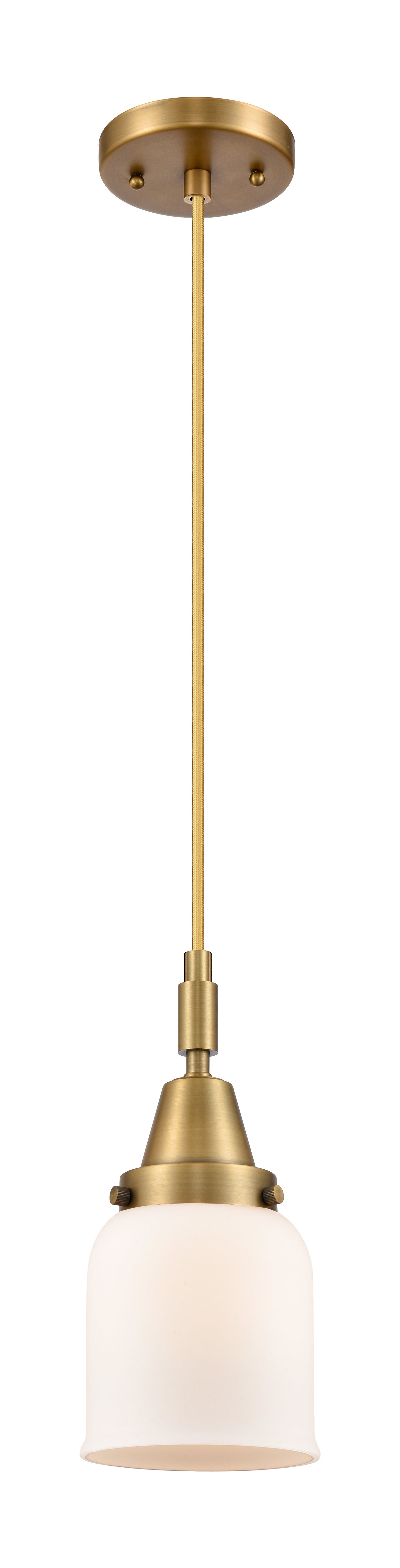 Caden Mini Pendant Antique Brass Glass