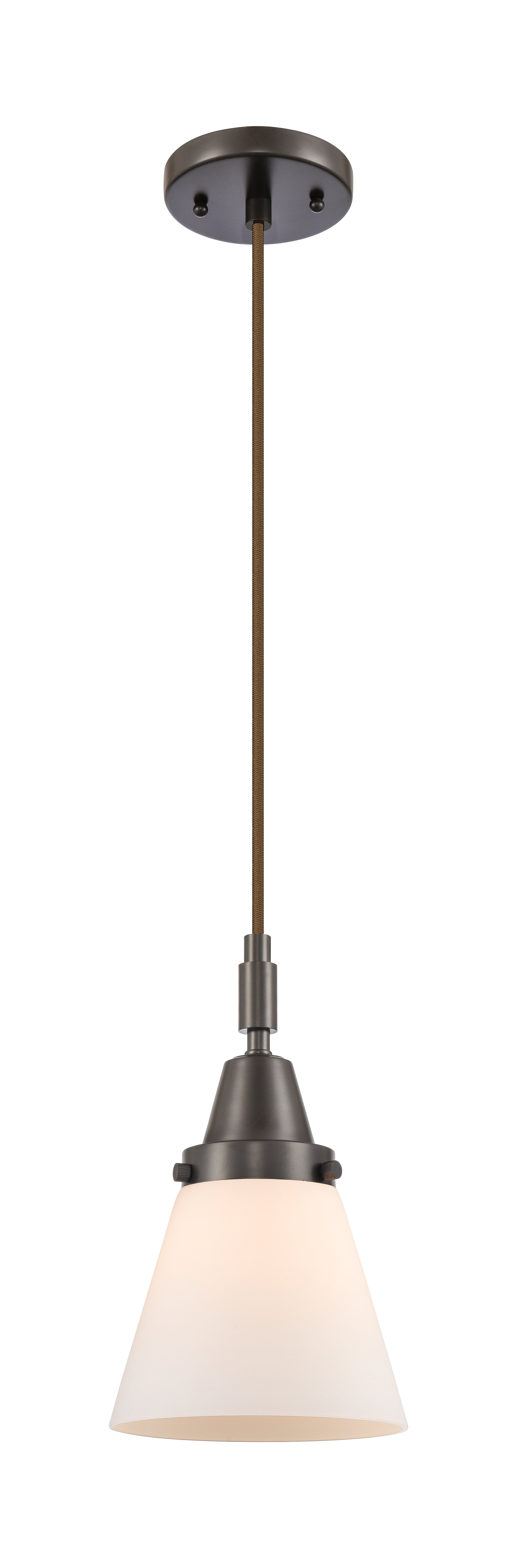 Caden Mini Pendant Antique Brass Glass Steel