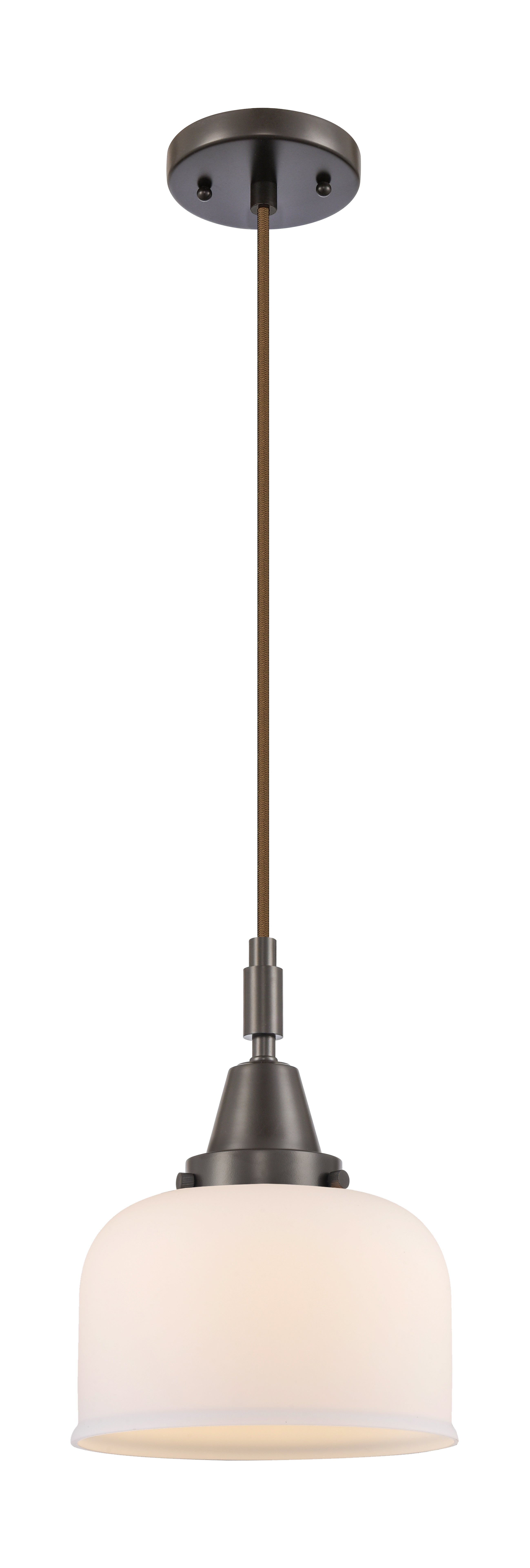 Caden Mini Pendant Antique Brass Glass Steel