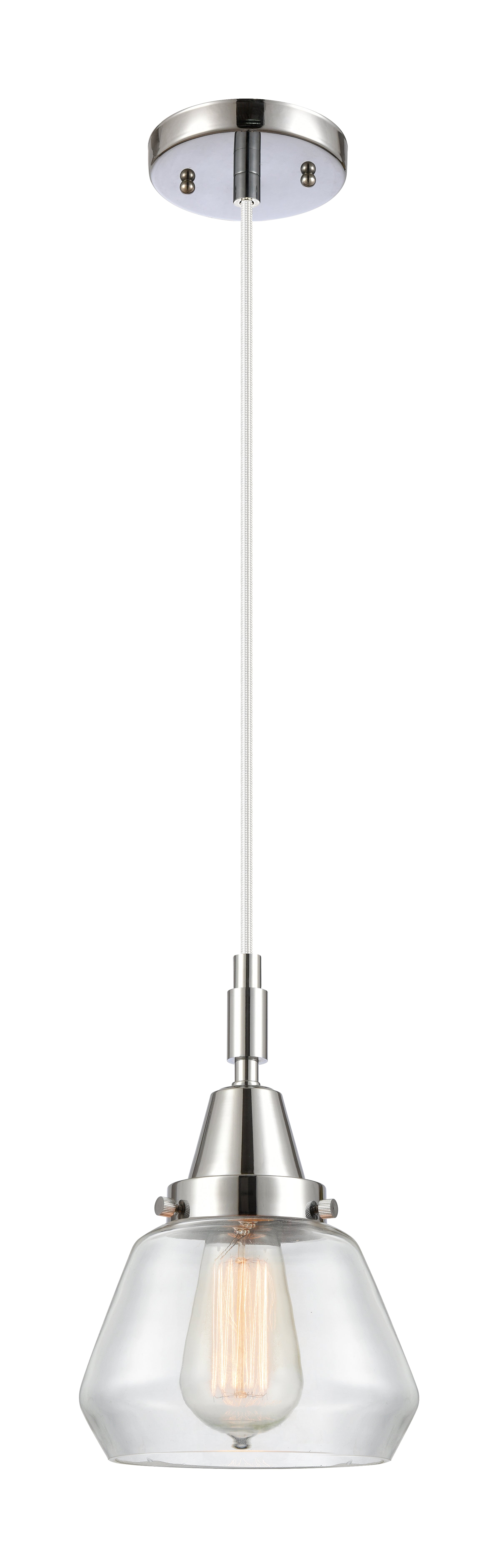 Caden Mini Pendant Antique Brass Glass