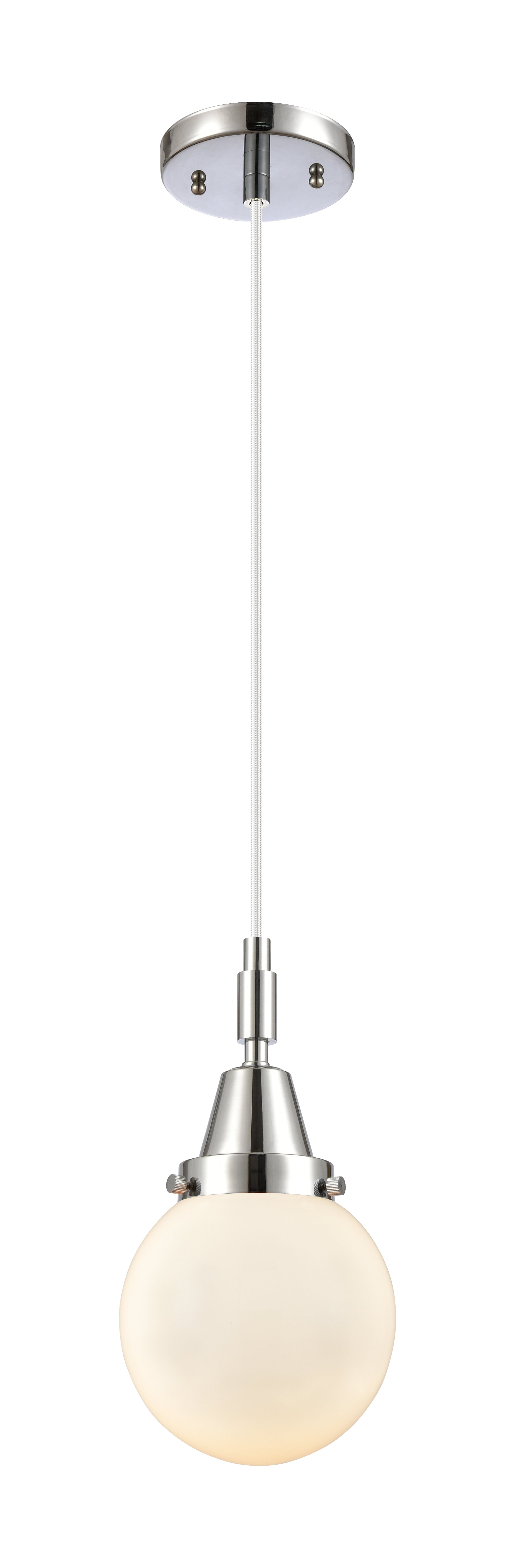 Caden Mini Pendant Brass Glass 6 Inch