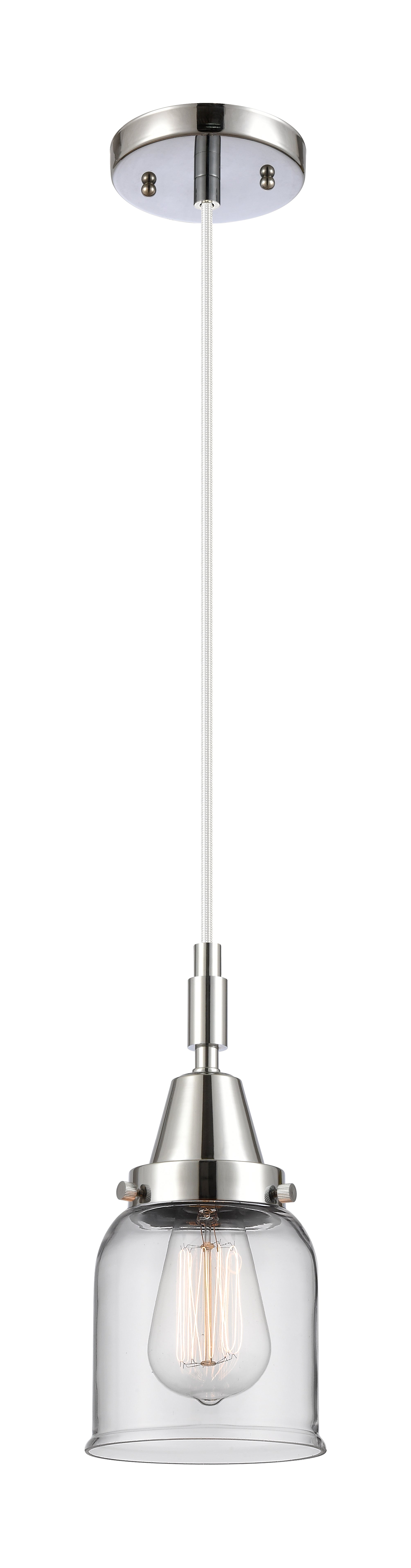 Caden Mini Pendant Antique Brass Glass