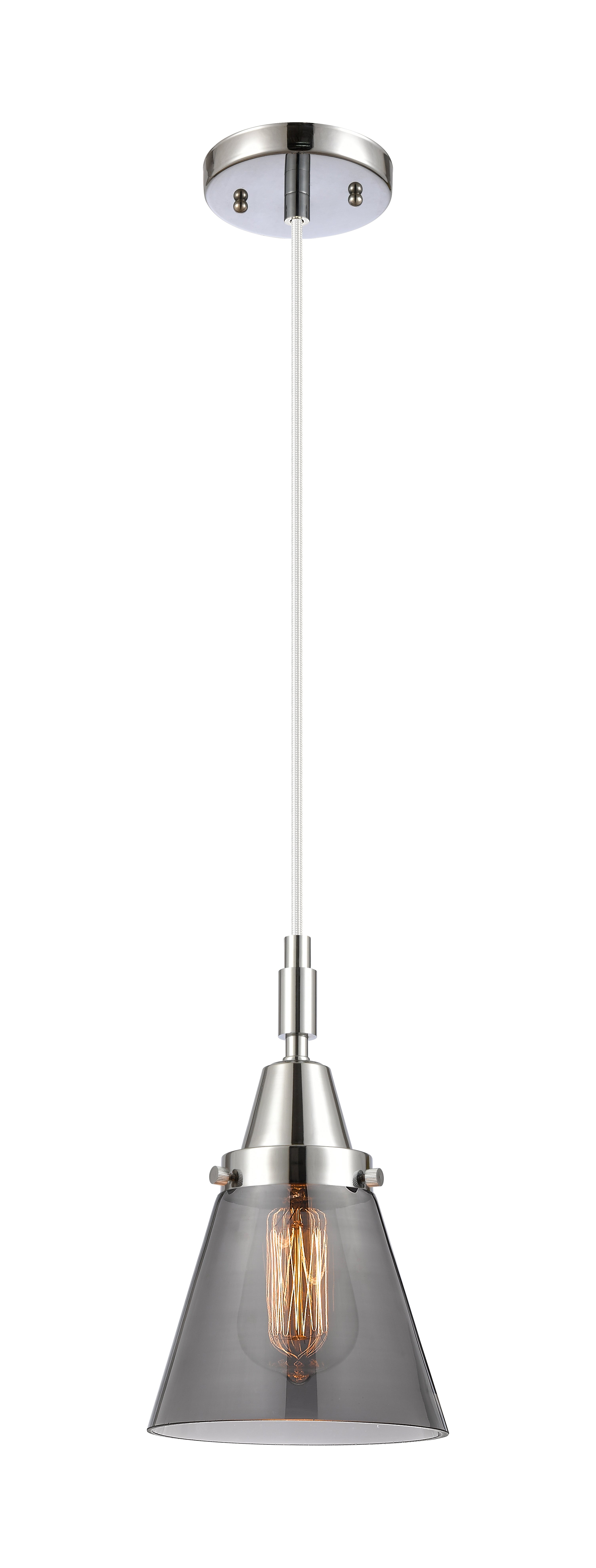 Caden Mini Pendant Antique Brass Glass Steel