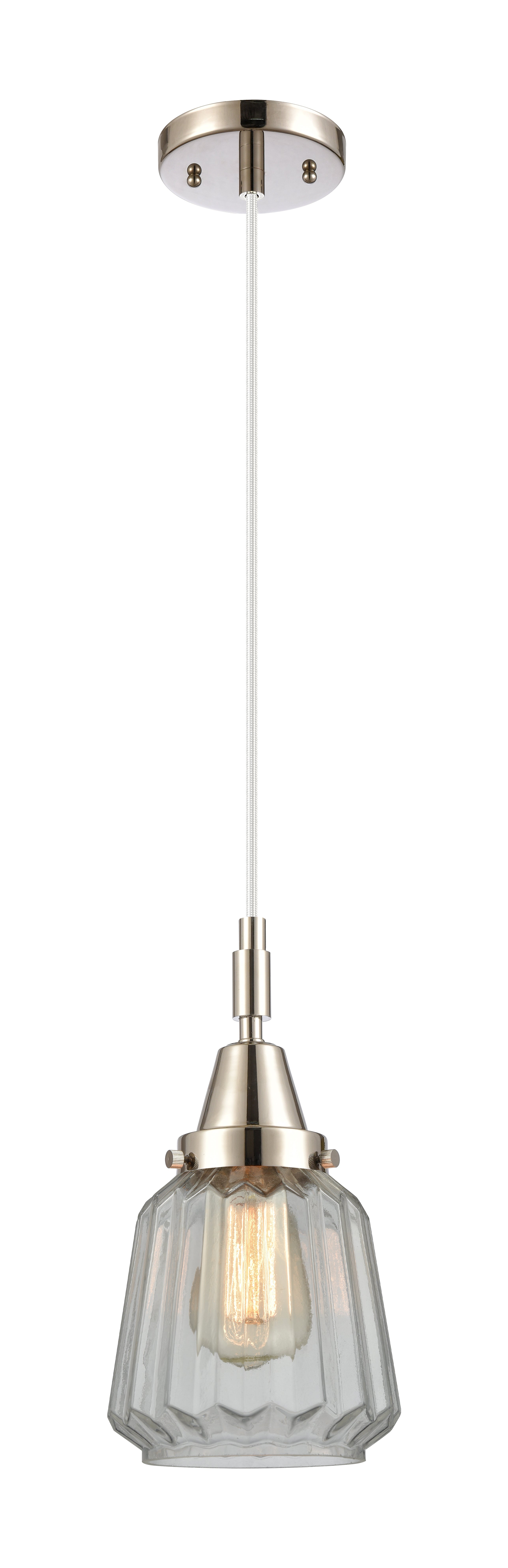 Caden Mini Pendant Antique Brass Glass