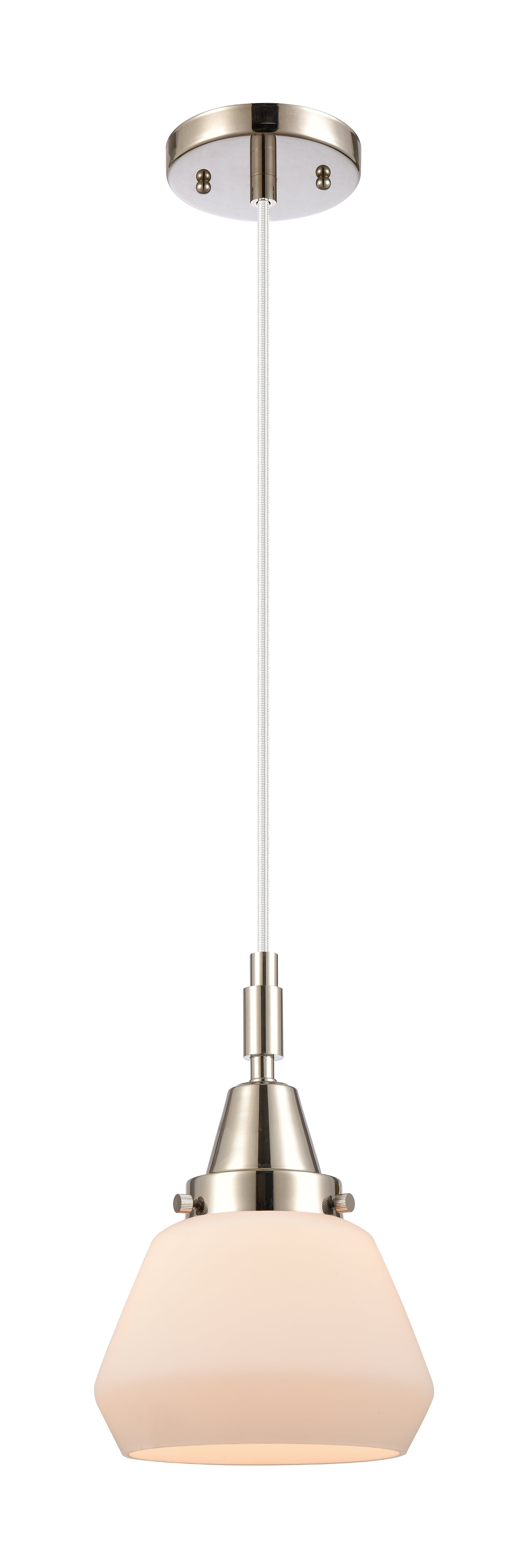 Caden Mini Pendant Antique Brass Glass