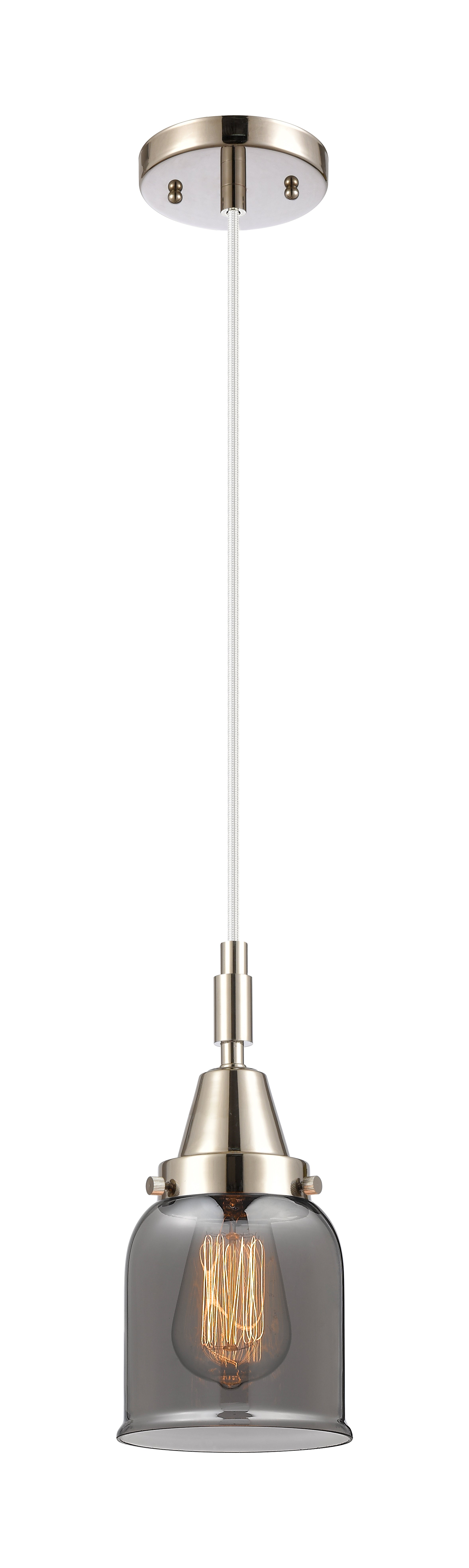 Caden Mini Pendant Antique Brass Glass