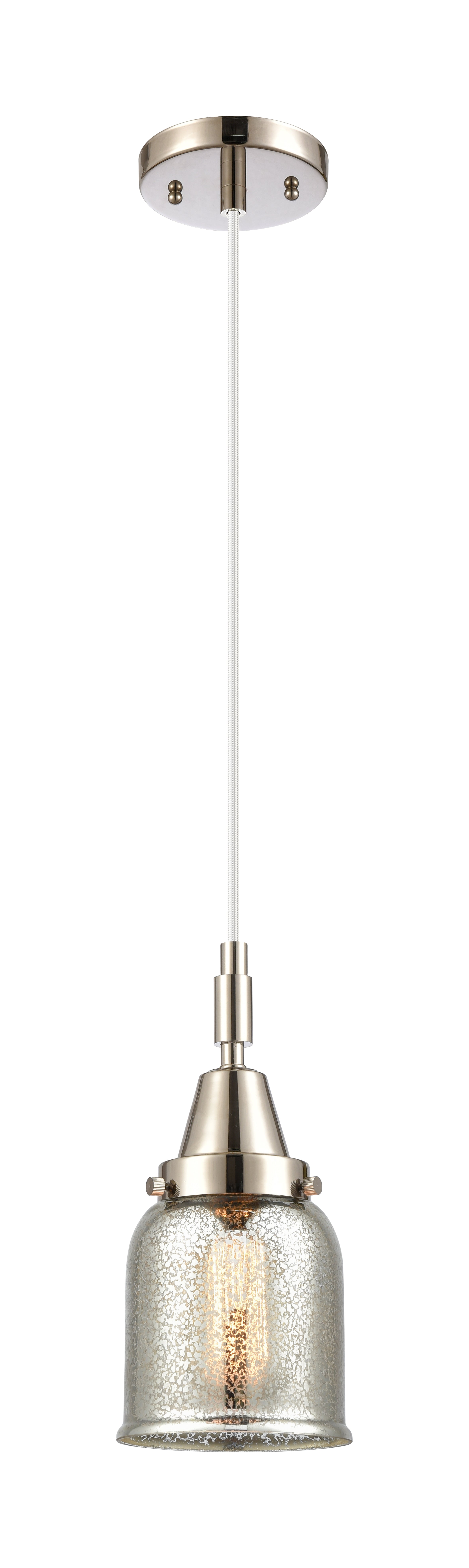 Caden Mini Pendant Antique Brass Glass