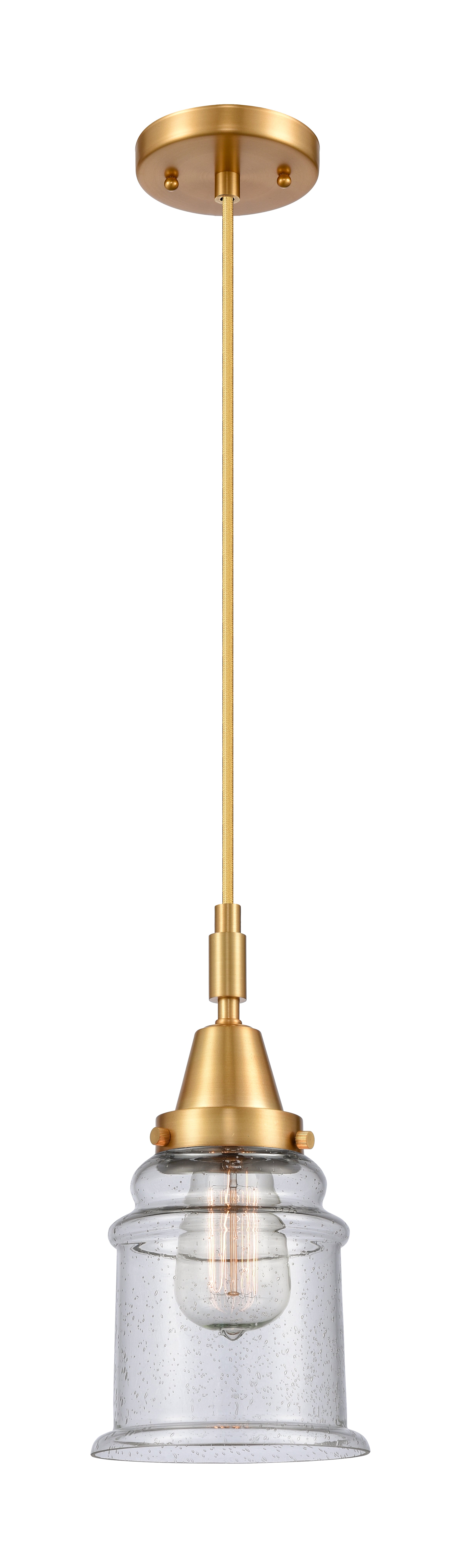 Caden Mini Pendant Antique Brass Steel