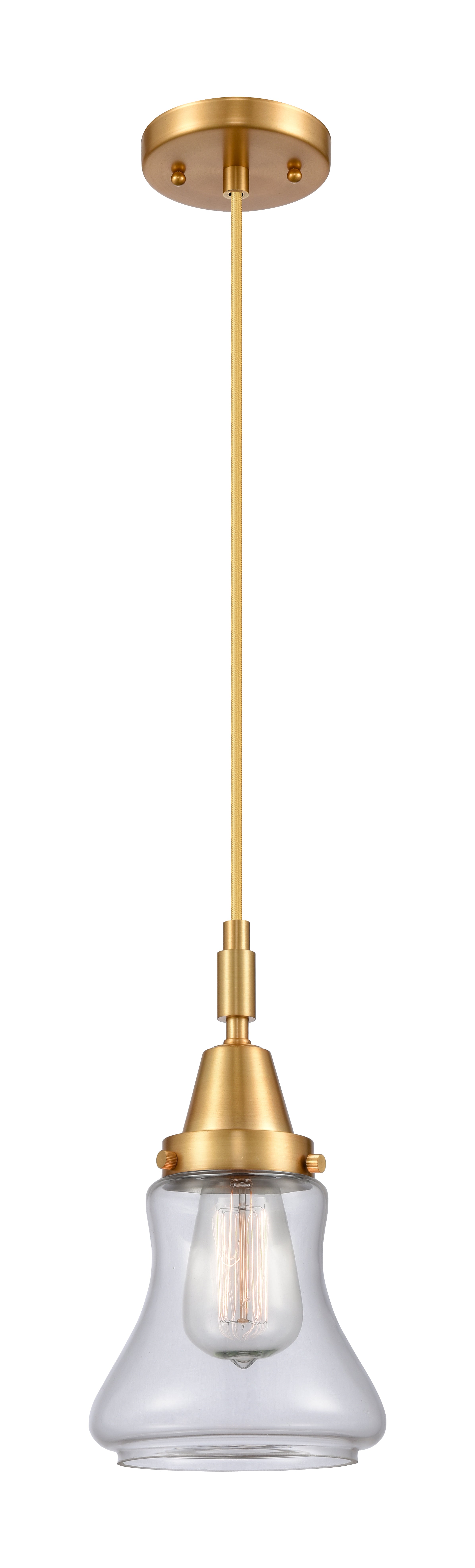 Caden Mini Pendant Antique Brass Finish